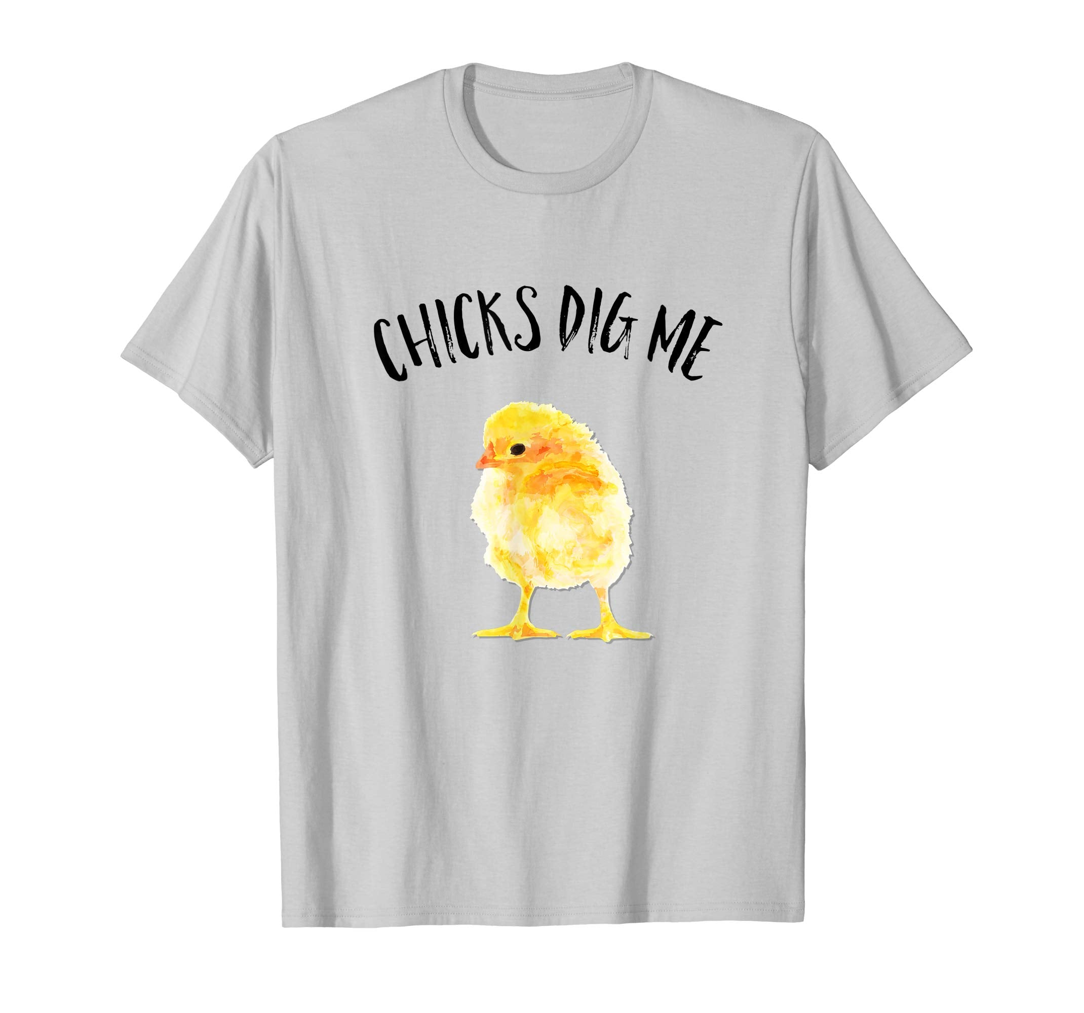 Chicks Dig Me Real Chick Happy Easter Spring T Shirt