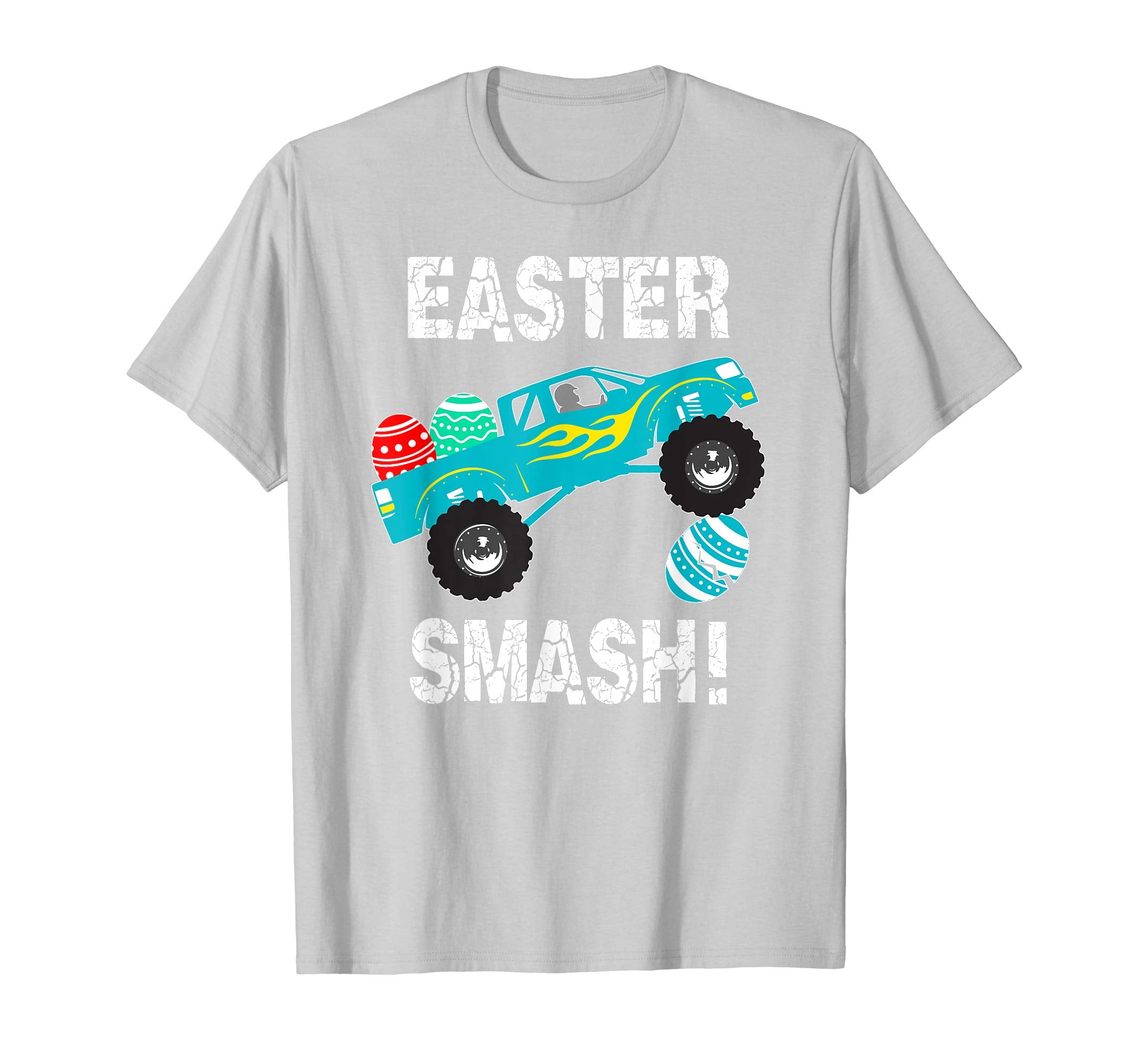 Easter Monster Truck Shirt Toddler Egg Hunt Holidays