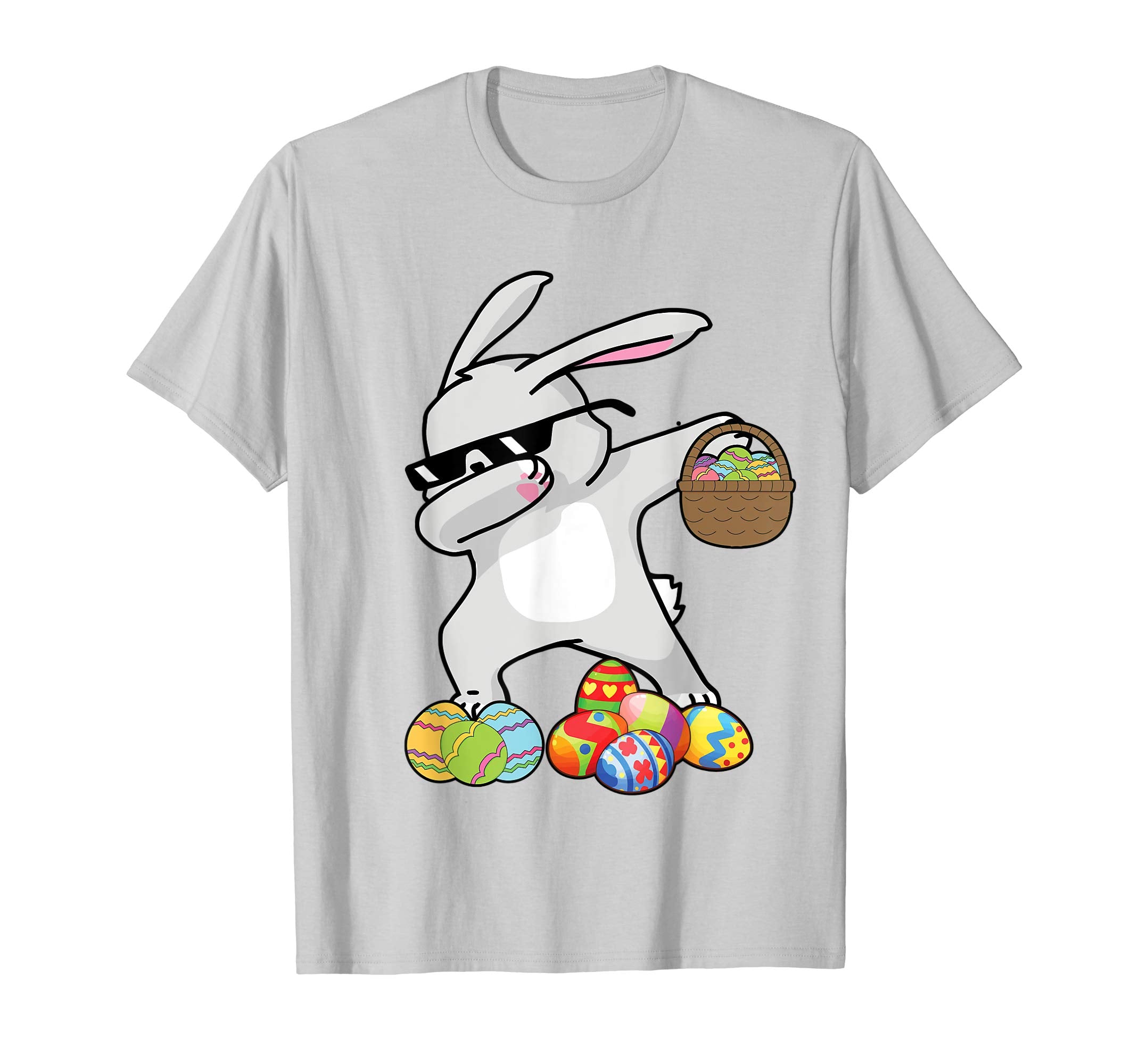 Dabbing Bunny Easter Shirt - Easter Day Gifts Adults Kids