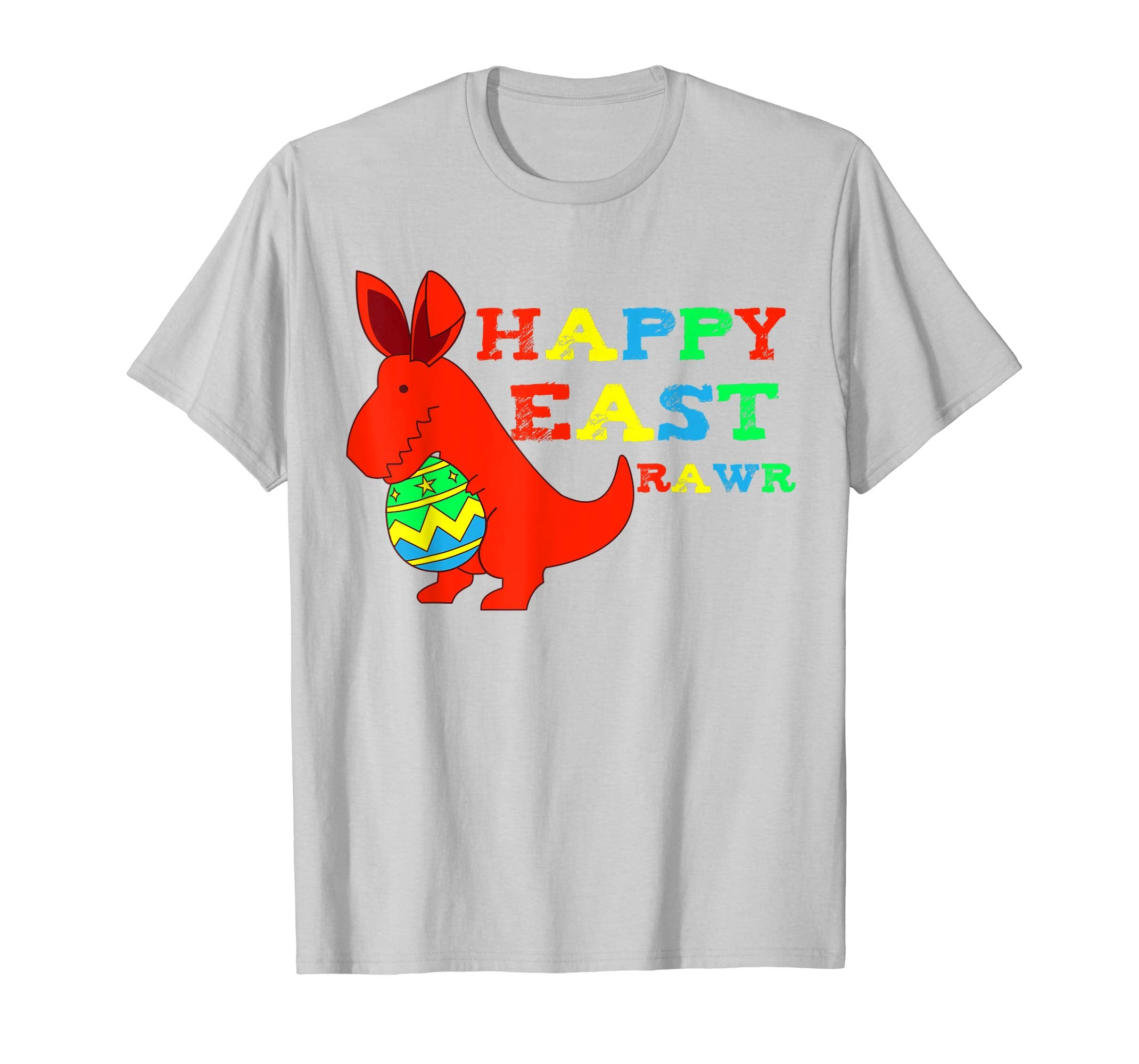 Happy Eastrawr T Rex Dinosaur Easter Bunny Egg Shirt