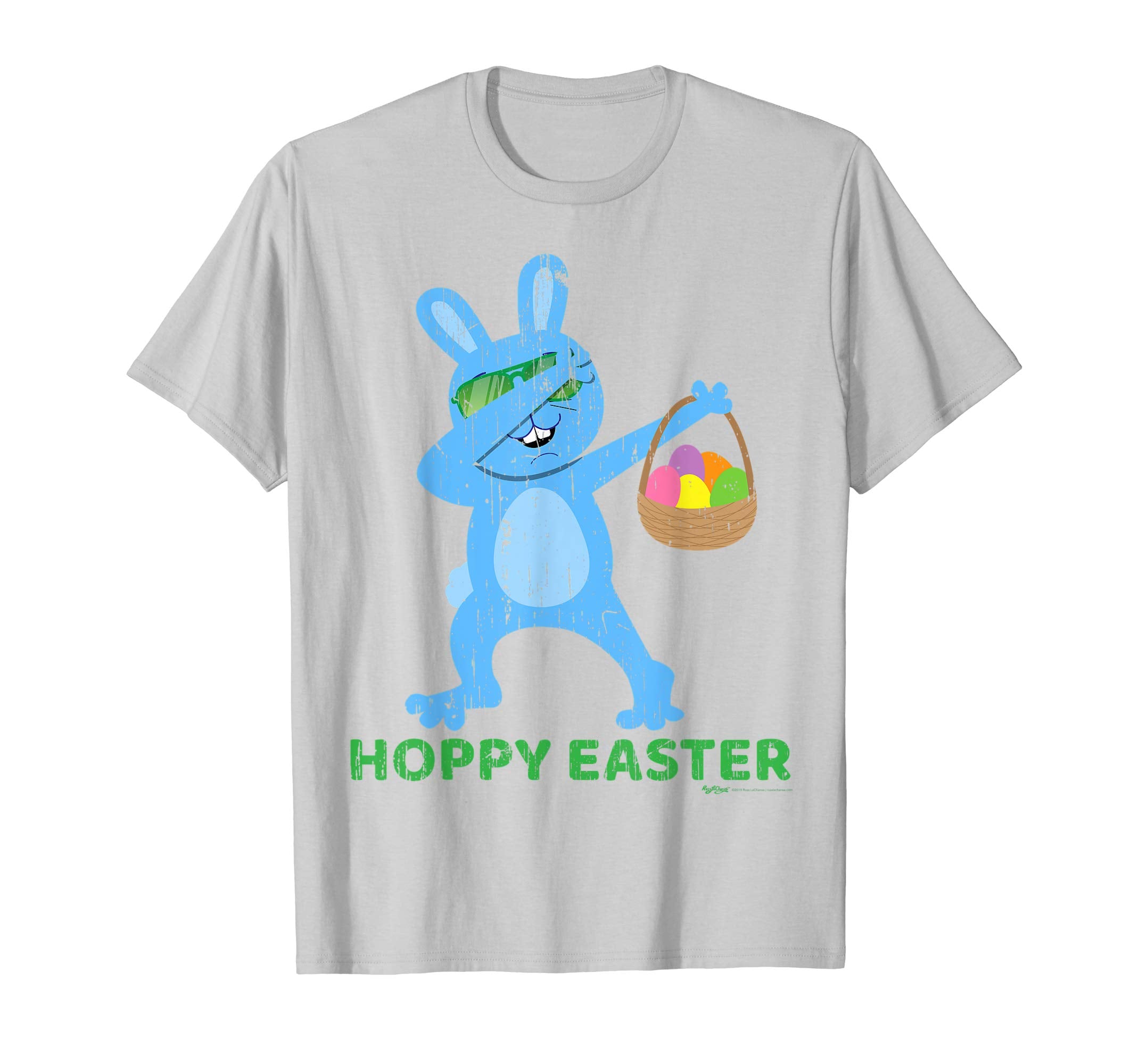 Vintage Hoppy Easter Bunny Dab Dance T Shirt
