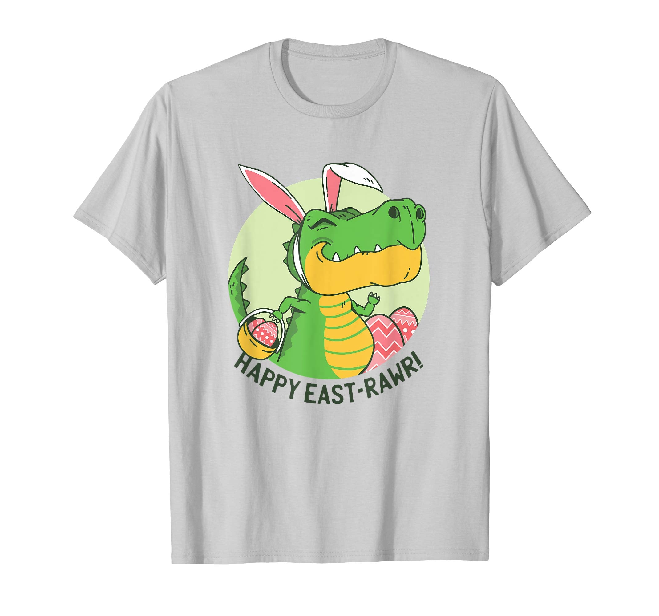 Happy Eastrawr Kid Trex Easter Bunny Costume T-Shirt