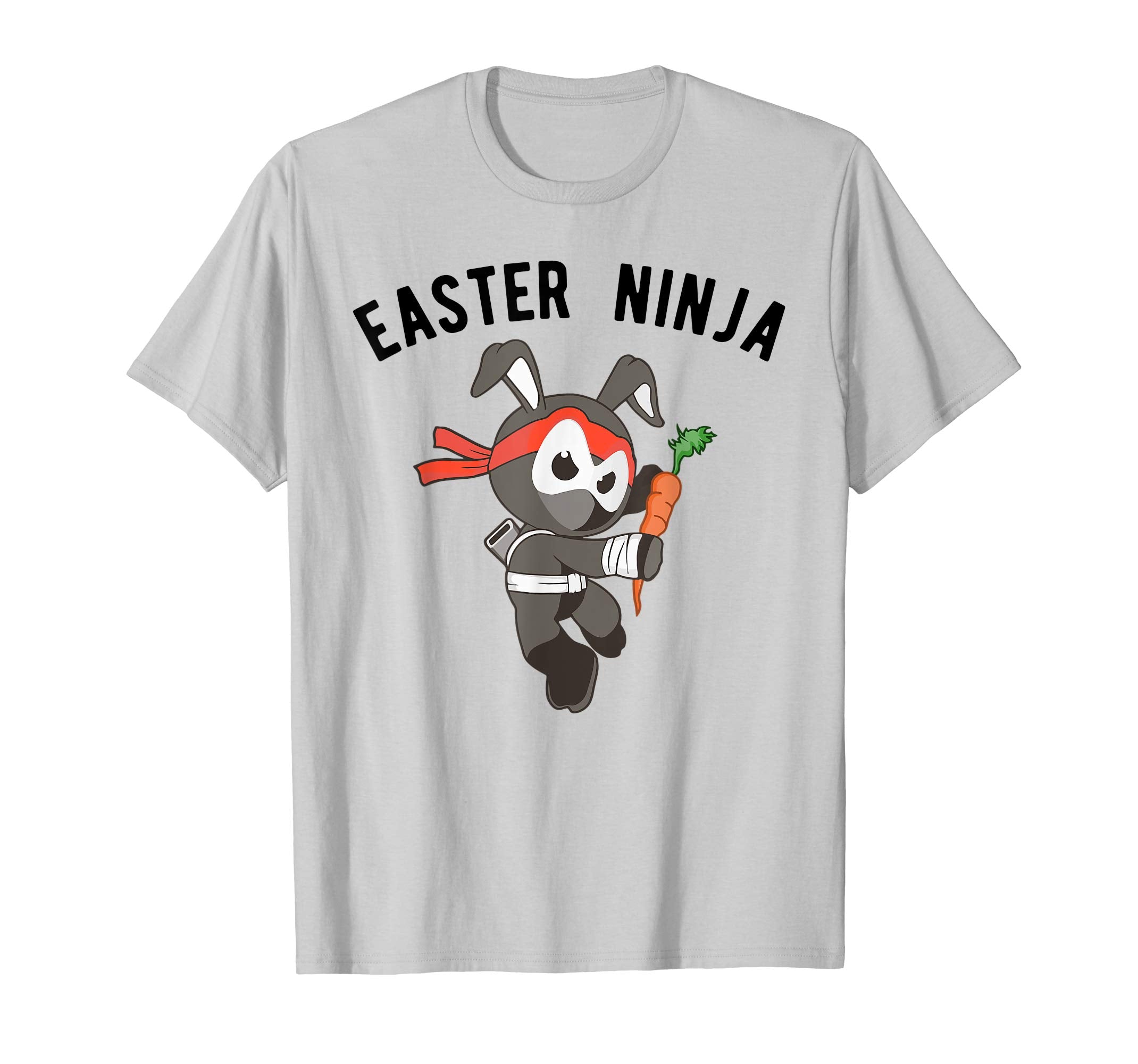 Easter Ninja Bunny T-Shirt, Martial Arts Rabbit Tee Apparel