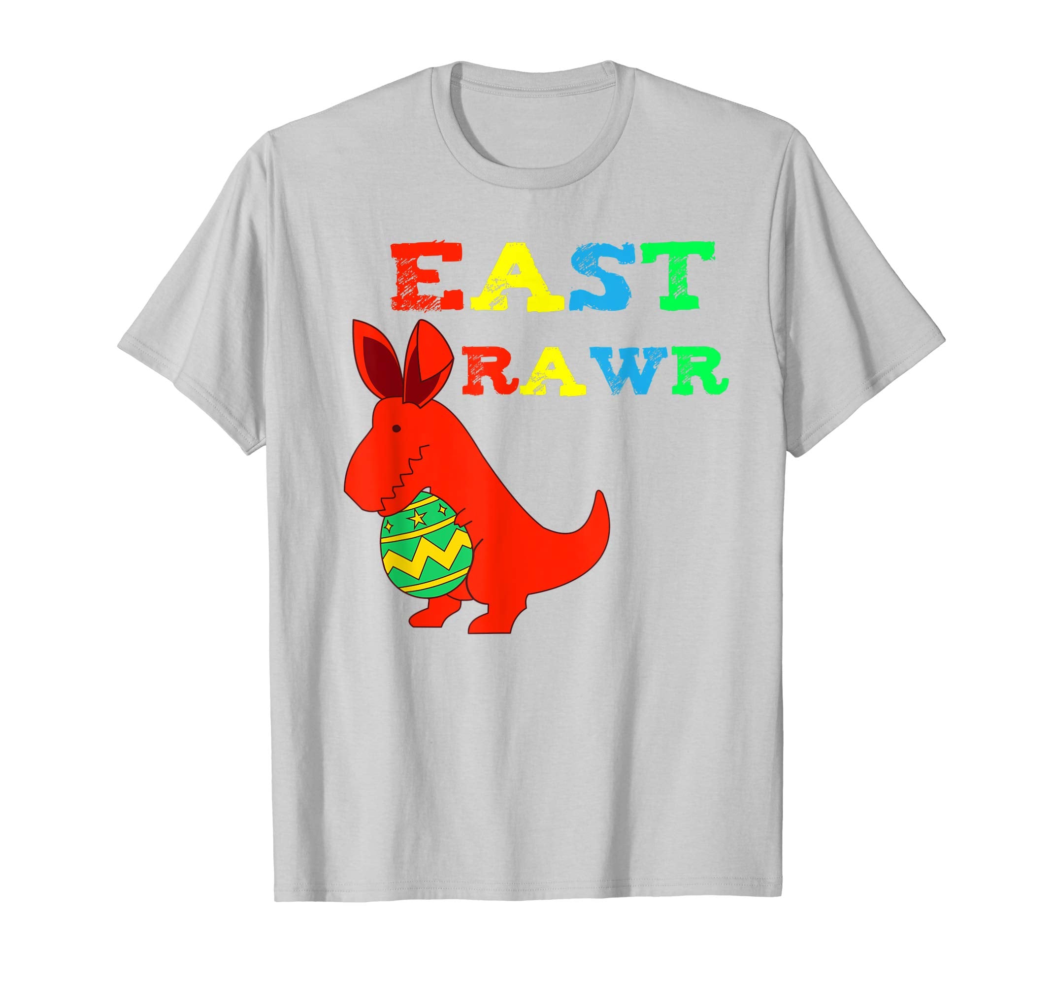 Happy Eastrawr T Rex Dinosaur Easter Bunny Egg Shirt