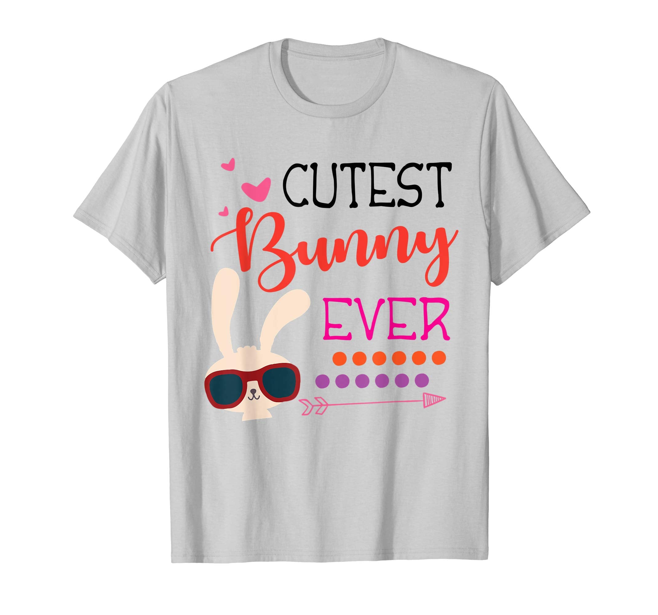 Hearts Arrow Cutest Bunny Ever Happy Easter Day Lover Shirt