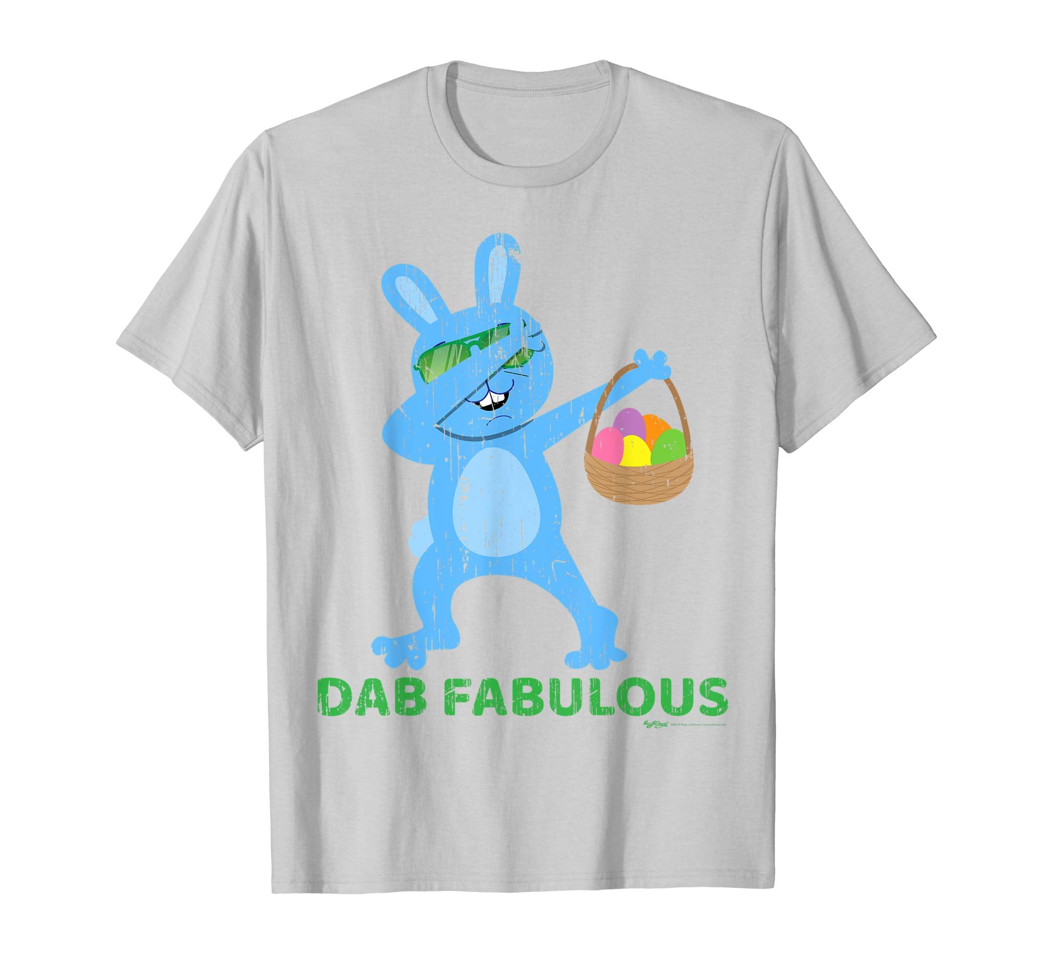 Vintage Dab Fabulous Easter Bunny Dance T Shirt