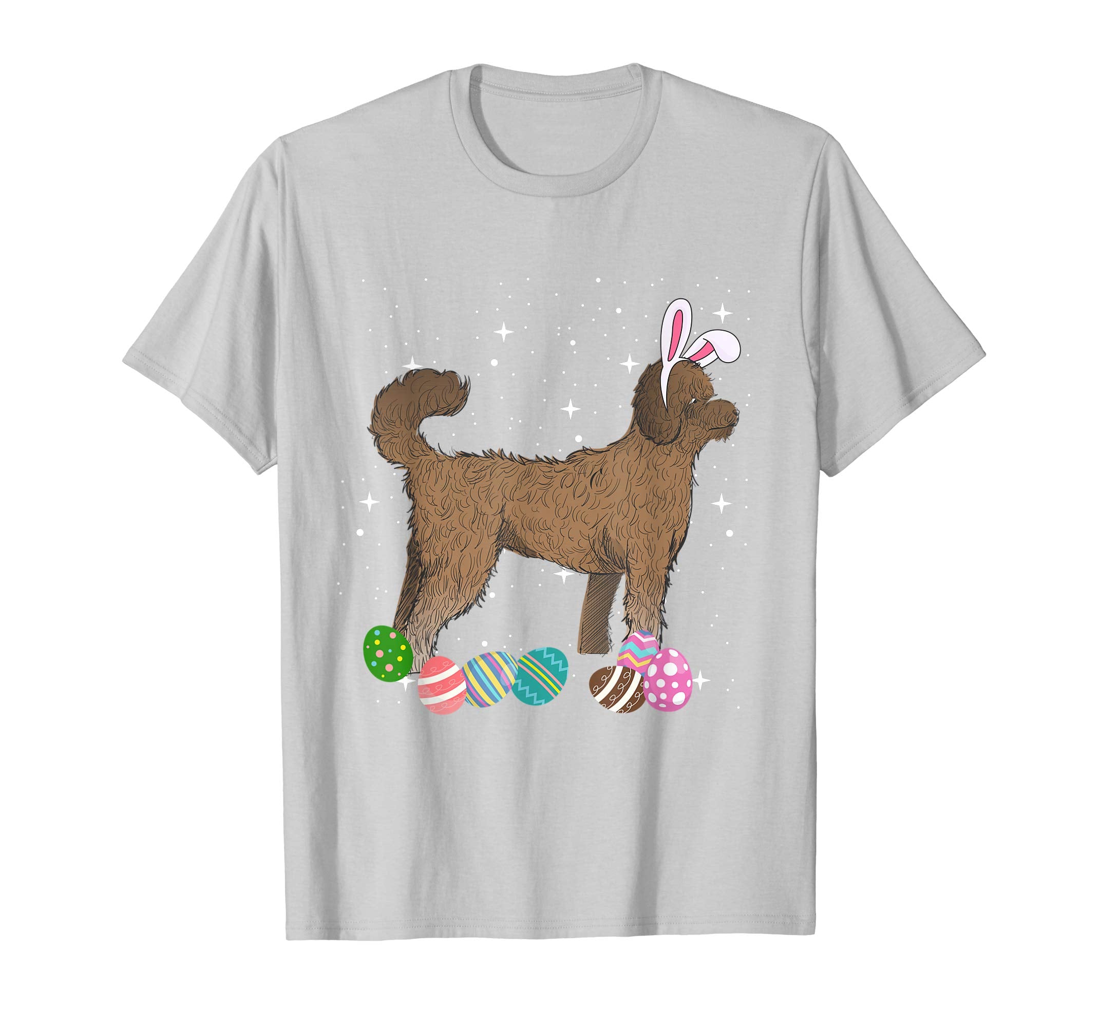 Poodle Dressed As Easter Bunny With Rabbit Ears T-Shirt