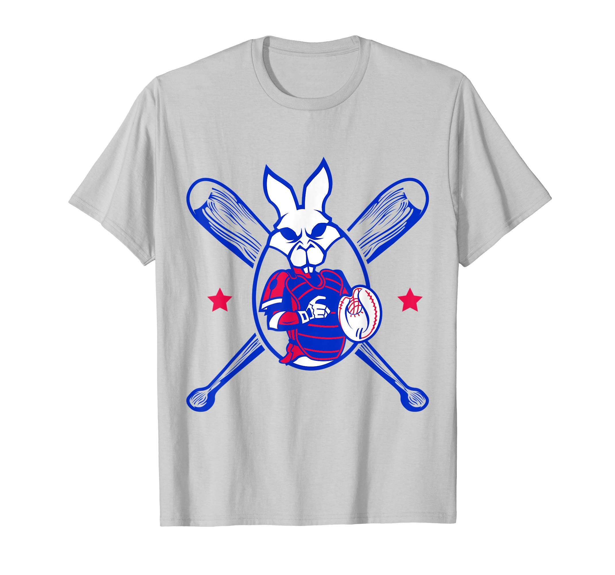 Baseball Player Easter Bunny T shirt, Tee for Softball Man