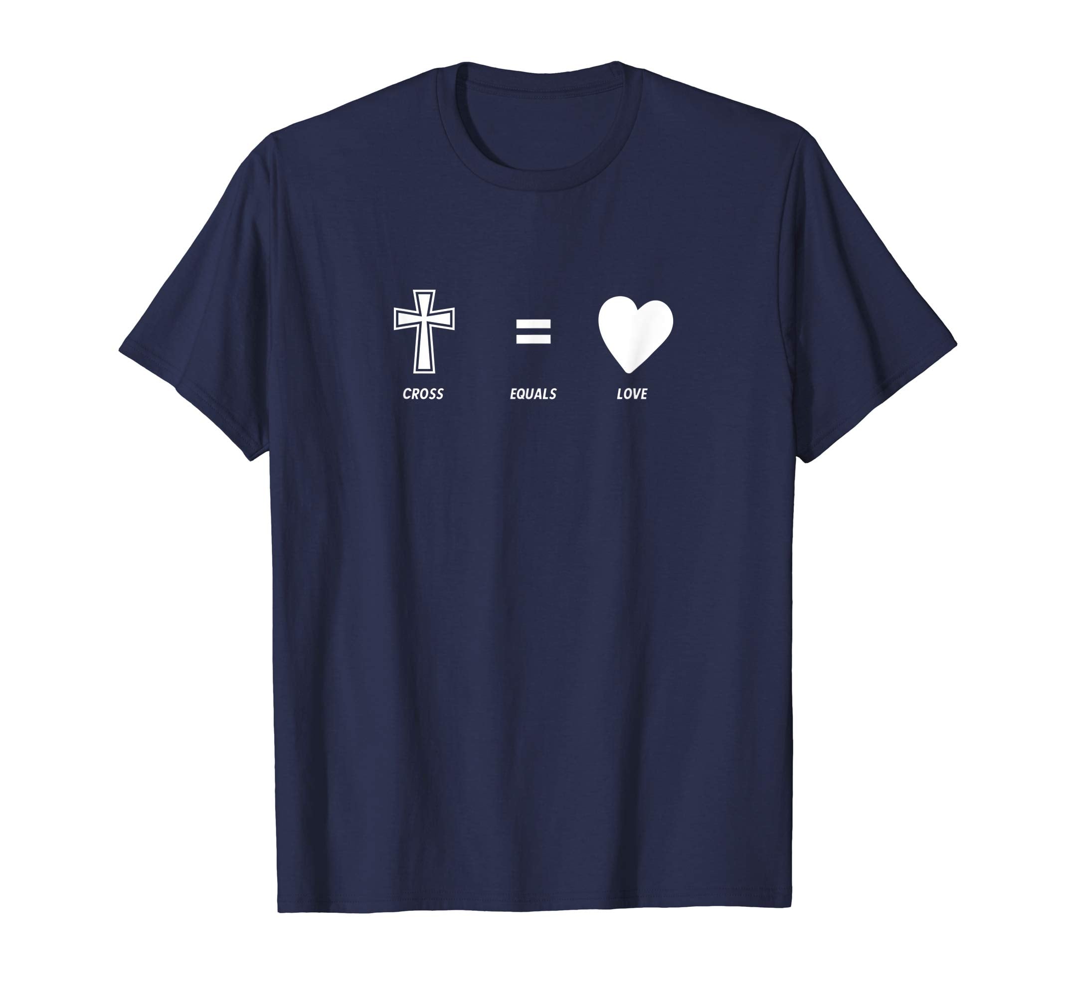 Cross Equals Love Inspiring Easter Christian Gift Shirt