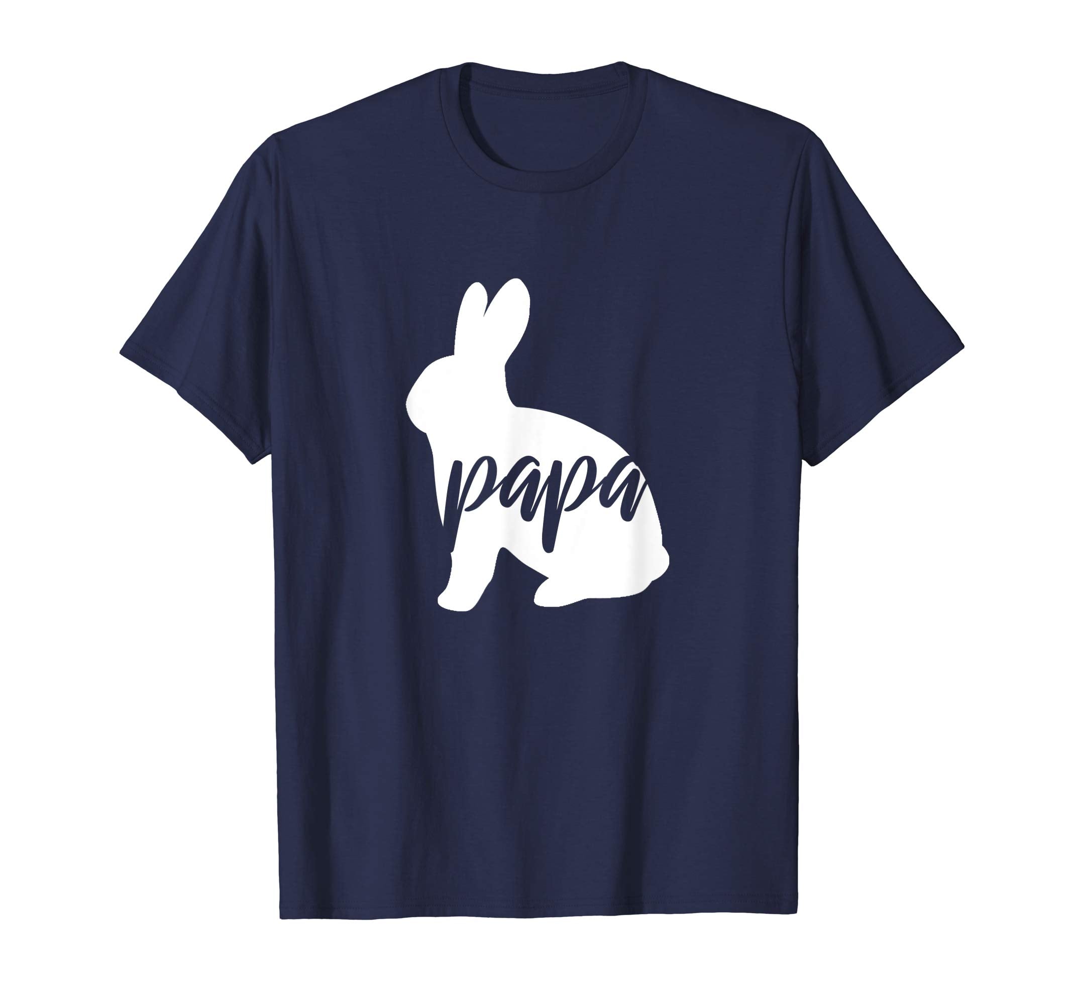 Mens Papa Bunny Shirt Funny Easter Rabbit Gift for Men Dad Father