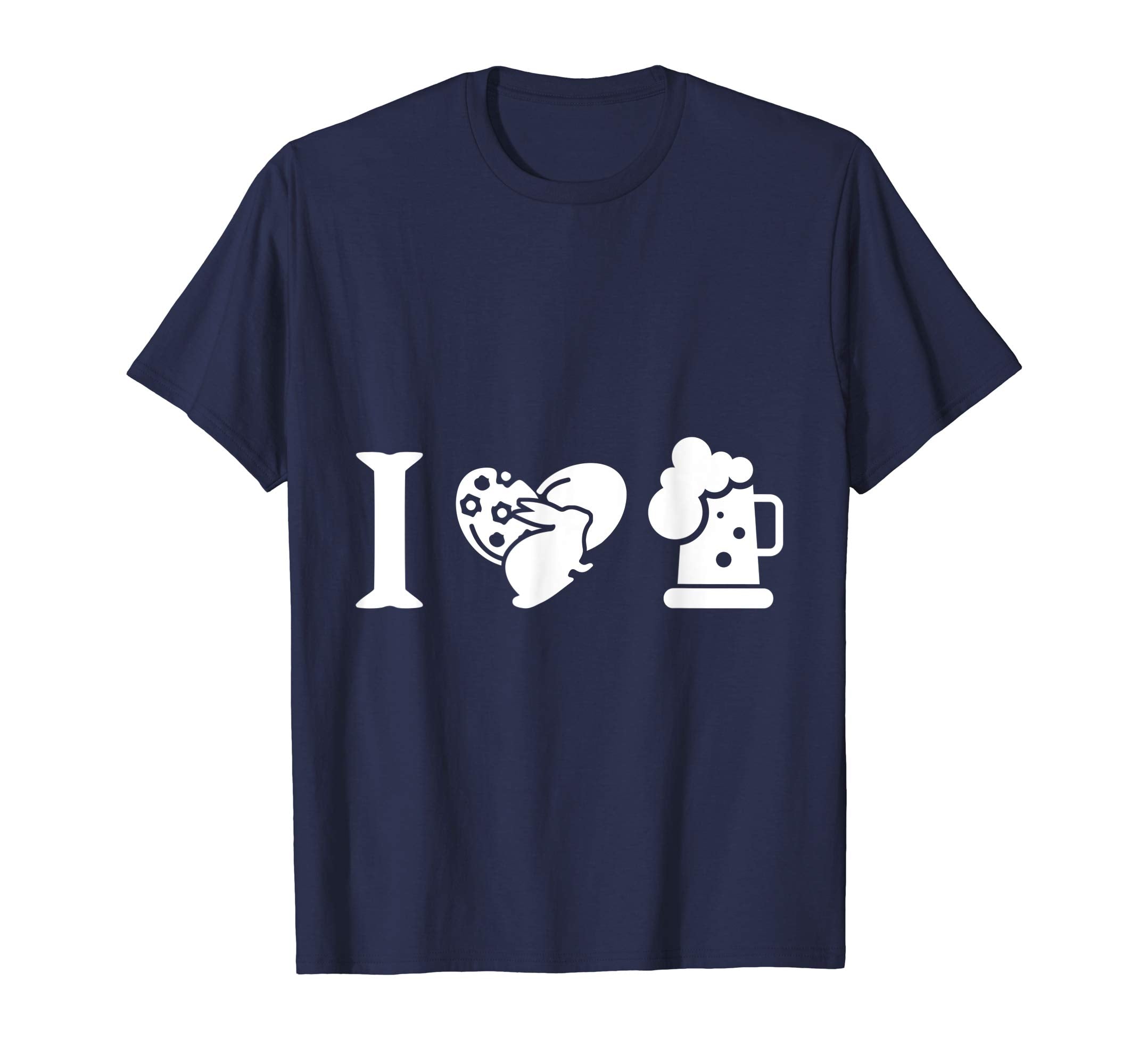 I Love Bunny Beer Tee Easter Day T-Shirt Gifts Men Women