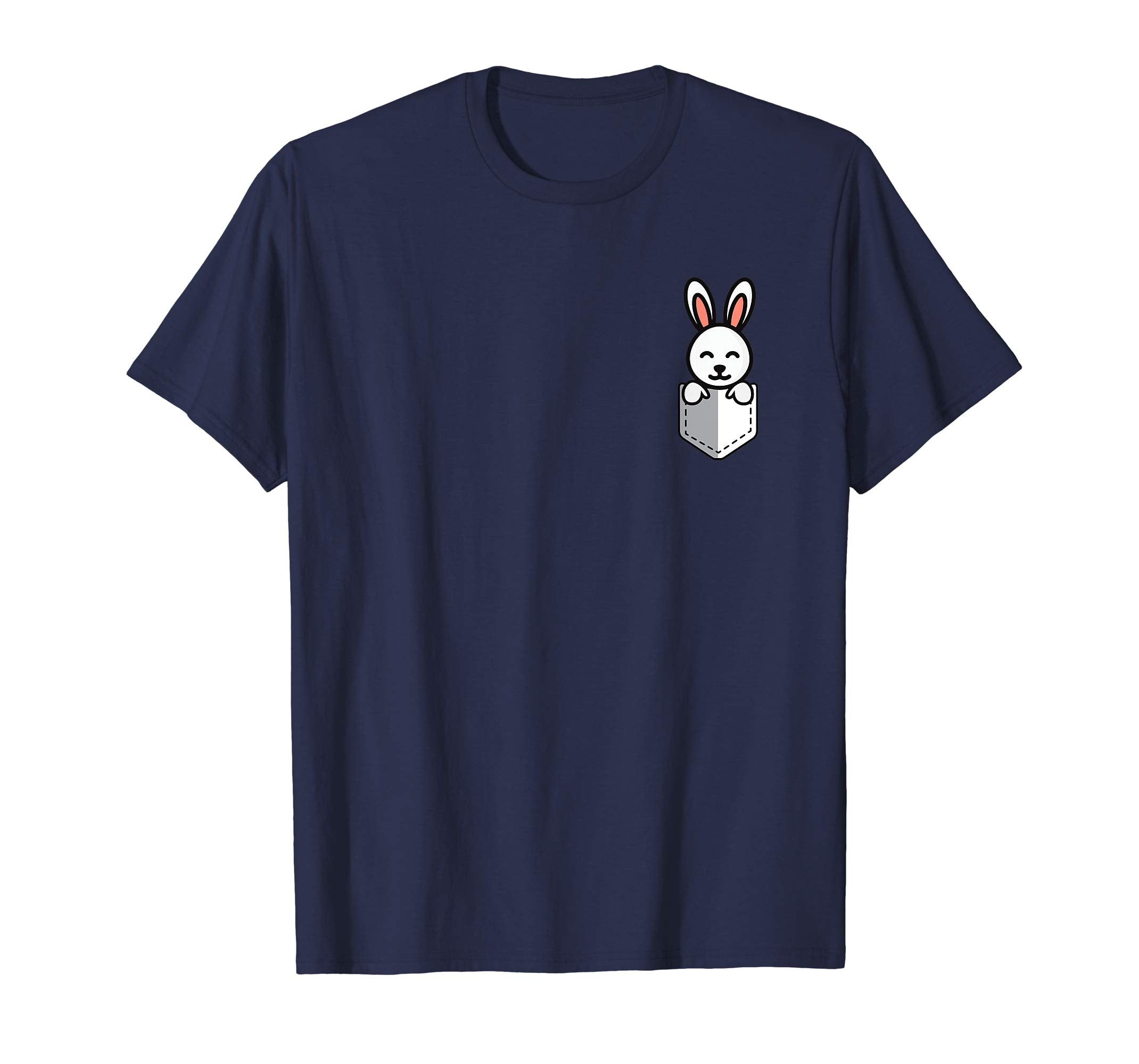 Baby Rabbit In Pocket Bunny Cute Animal Easter Tshirt Gift