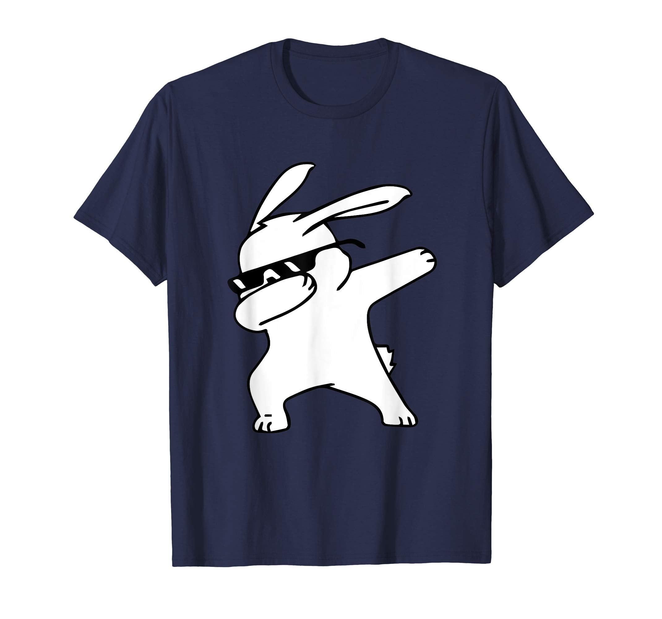 Dab Hip Hop Bunny Easter T-Shirt for Boys Girls Adults