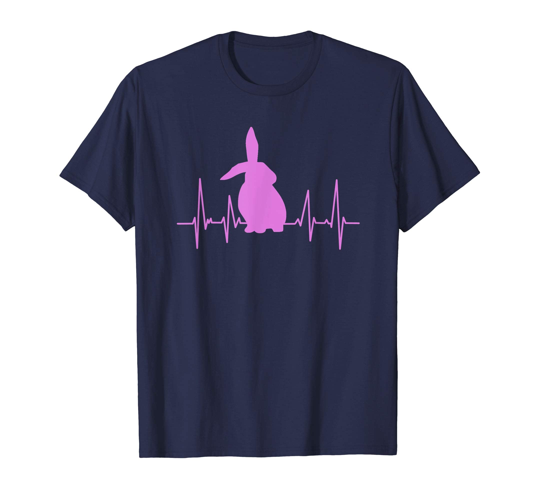Cute Pastel Easter Bunny Gift Shirt Happy Easter Heartbeat