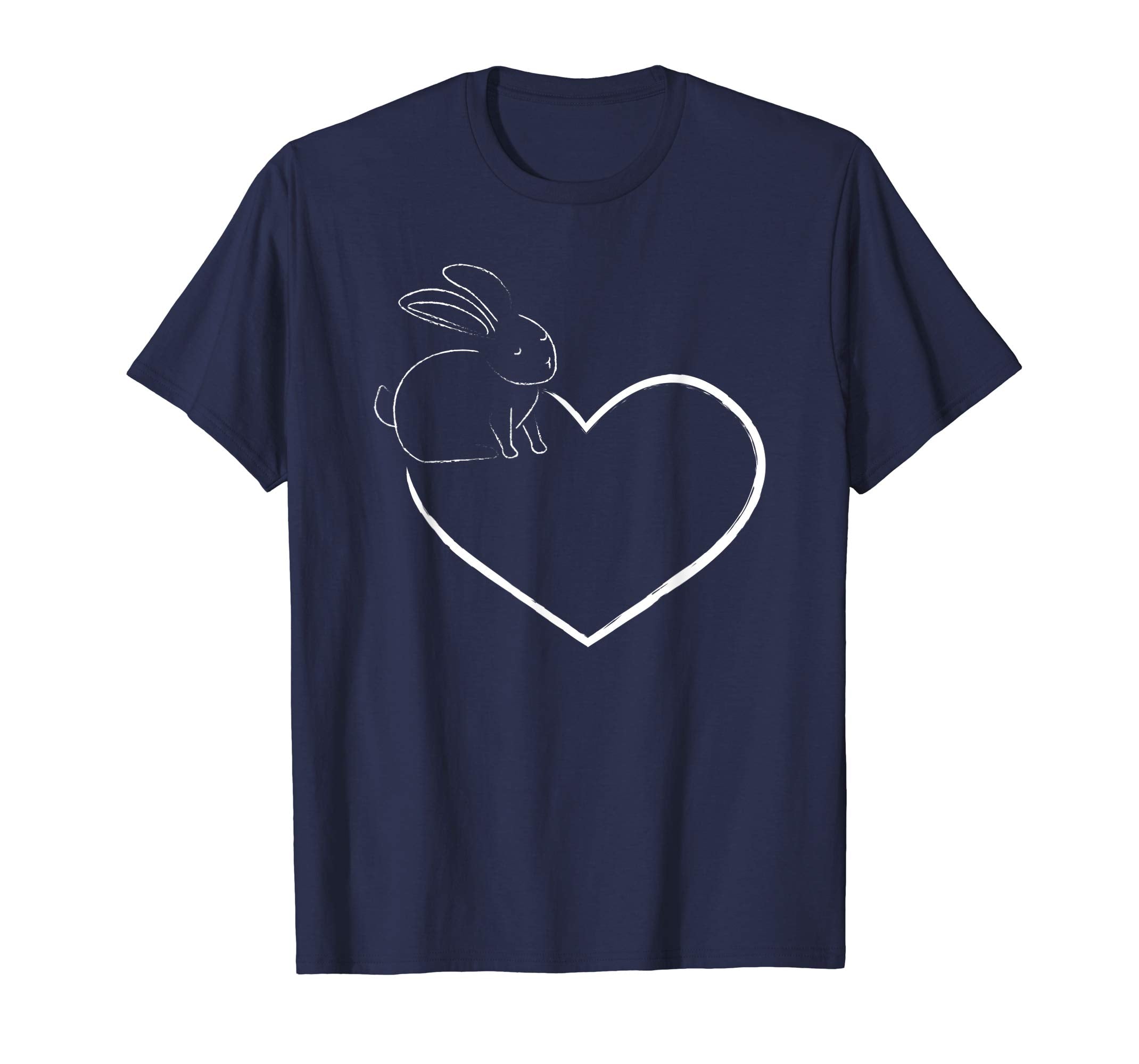 Love Easter Bunny Heart T Shirt Easter Sunday Gift