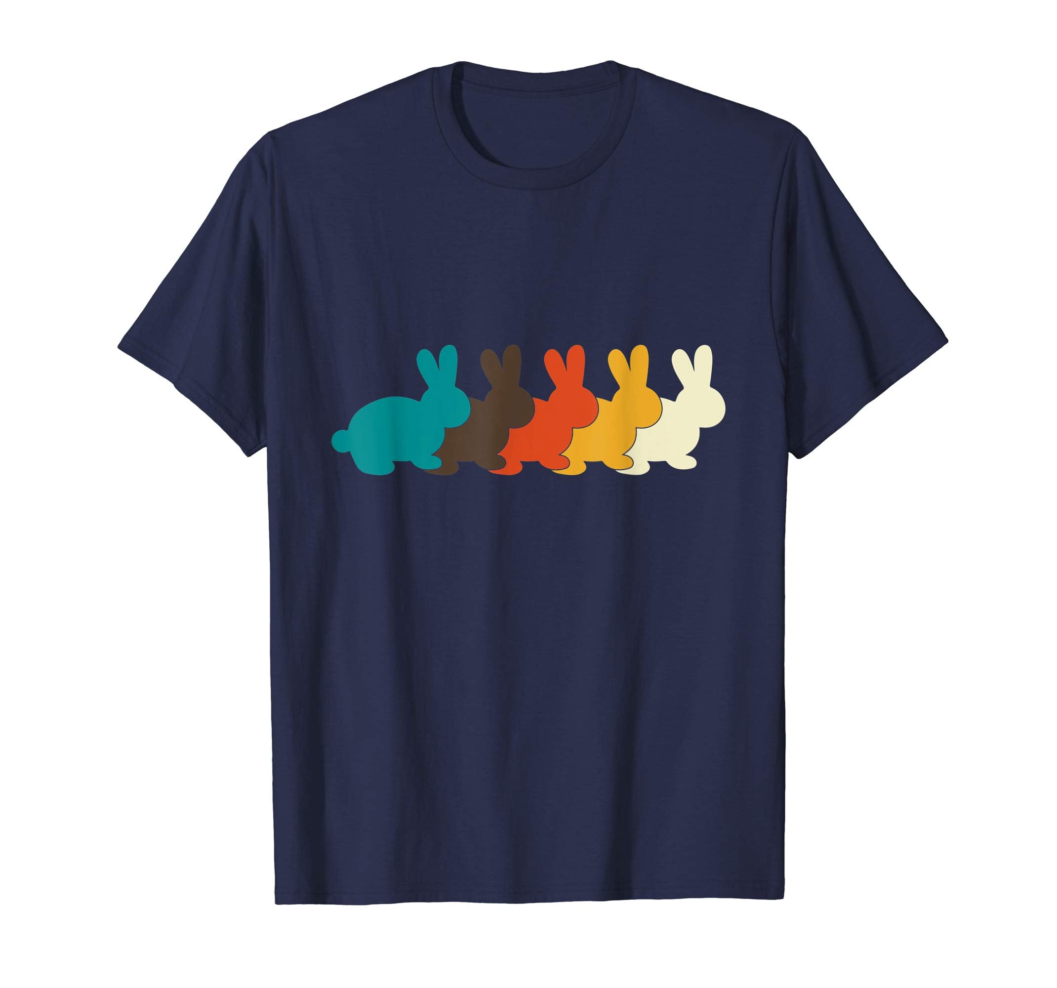 Vintage Bunny Rabbit Shirts Happy Easter Gifts Adults Kids