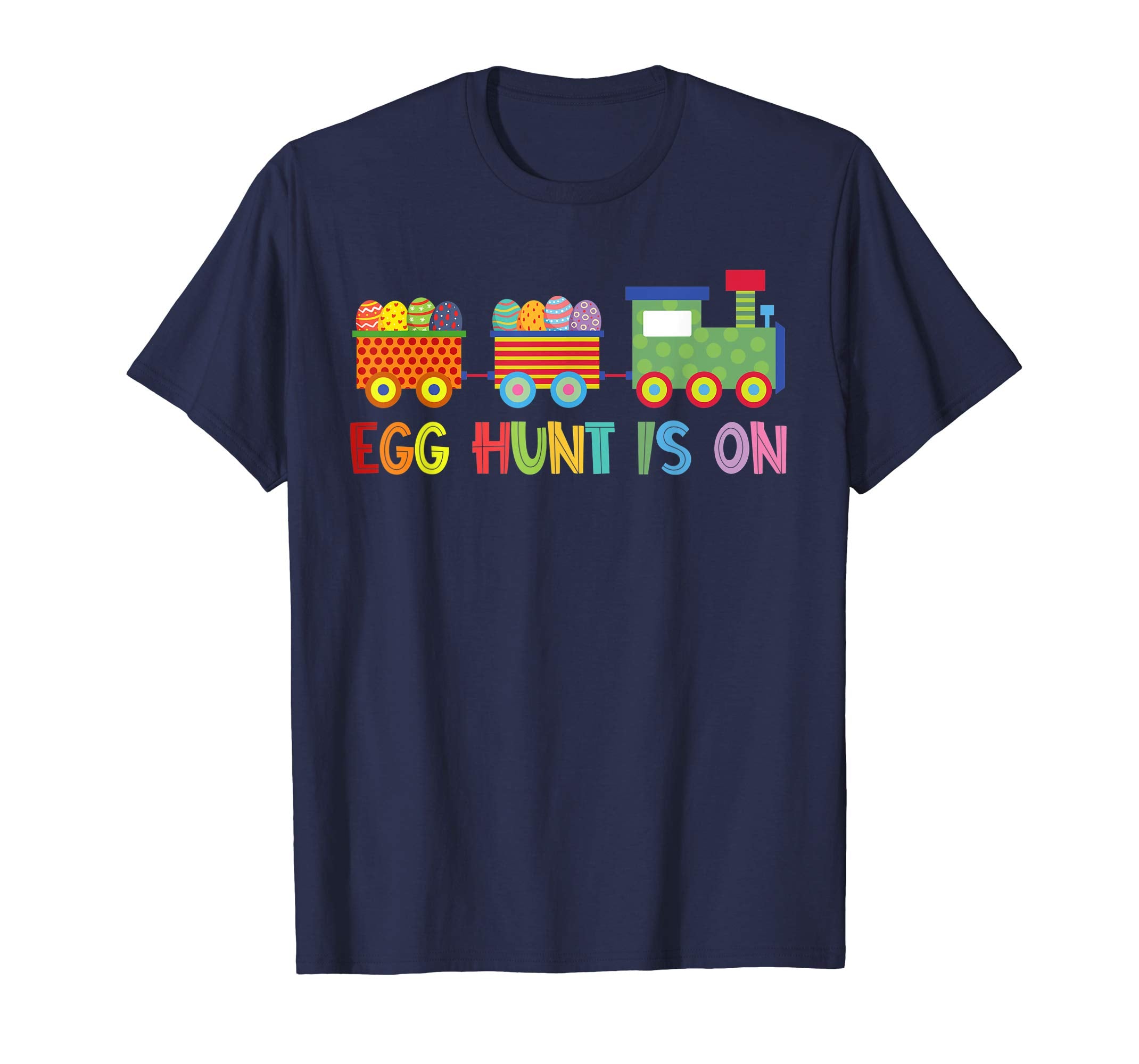 Happy Easter Train Egg Hunt Is On Kids Boys Girls Shirt Gift