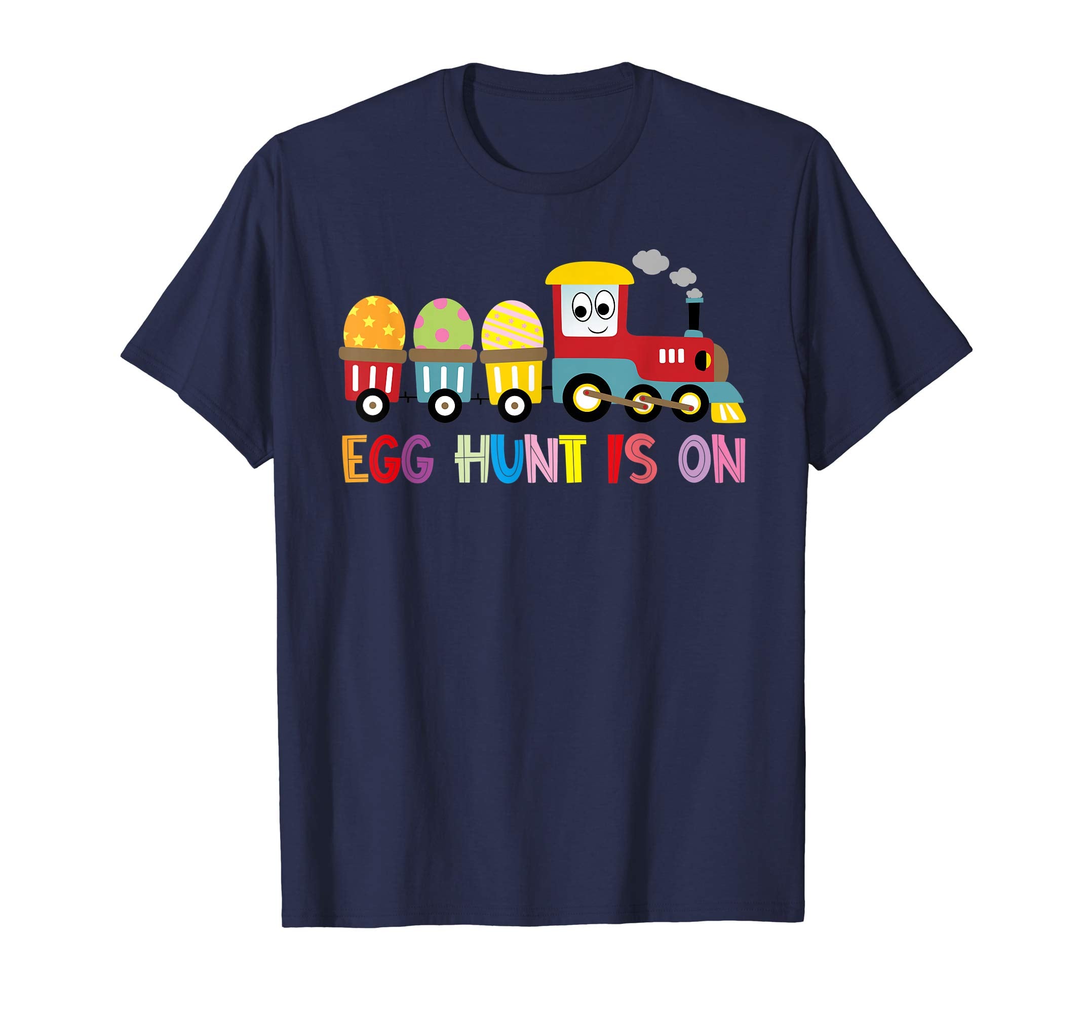 Happy Easter Train Egg Hunt Is On Kids Boys Girls Shirt Gift