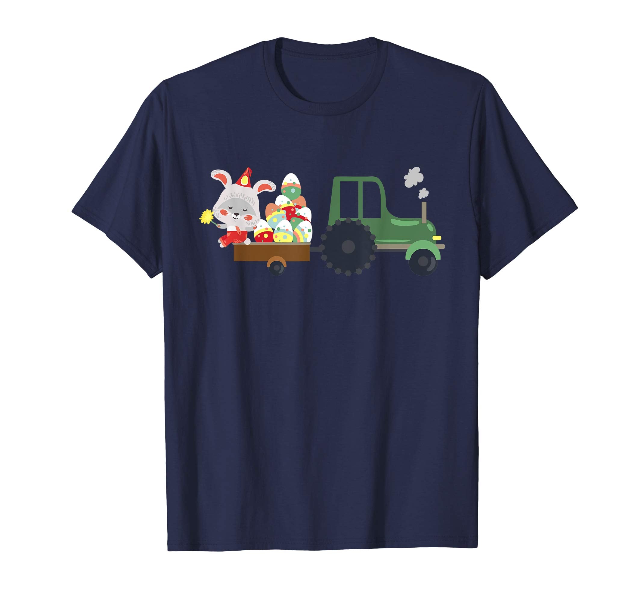 Easter Egg Tractor Cute Bunny T Shirt Funny Easter Gift