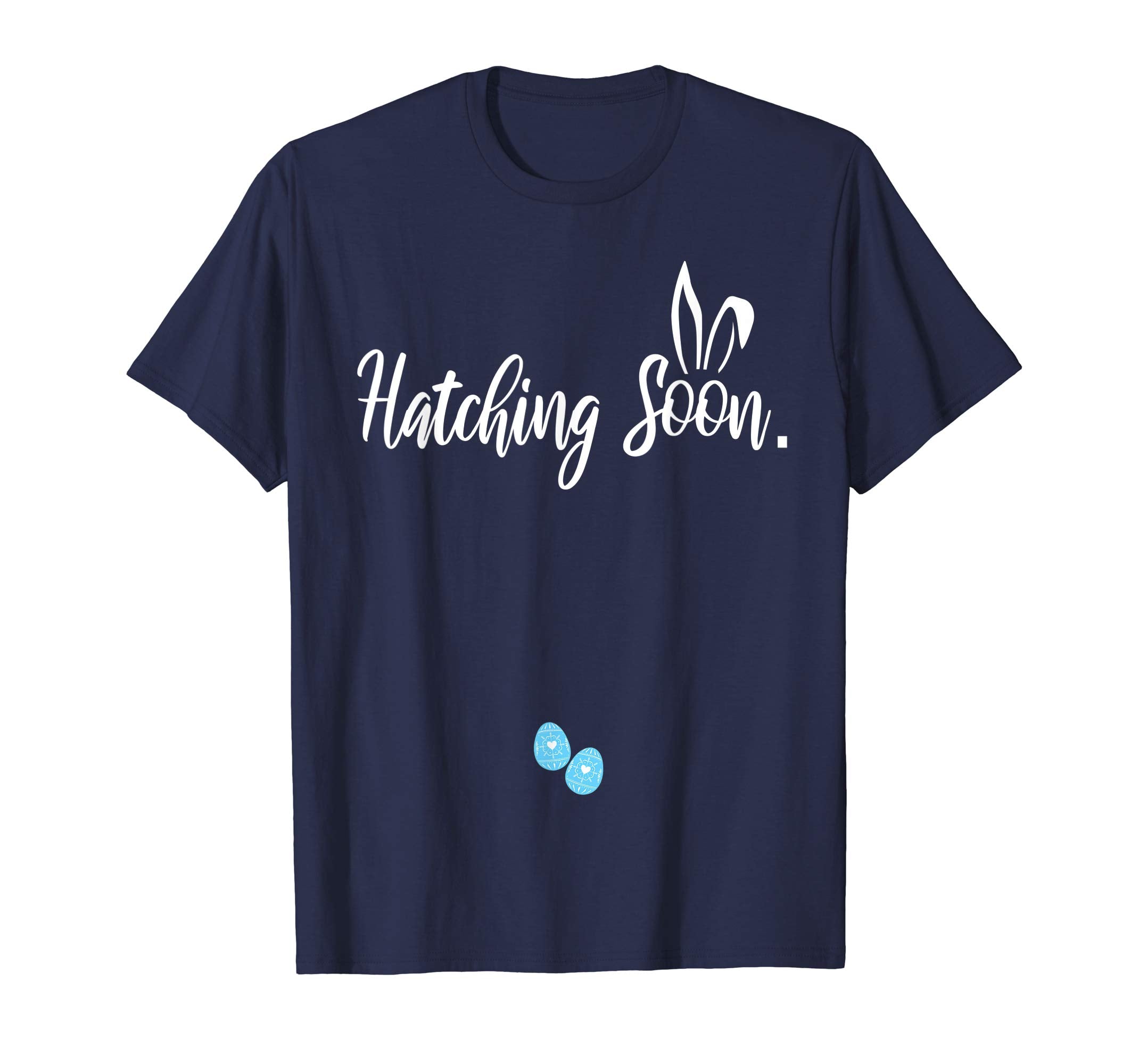 Expecting Mom Hatching Soon Easter Twin Pregnancy Tshirt