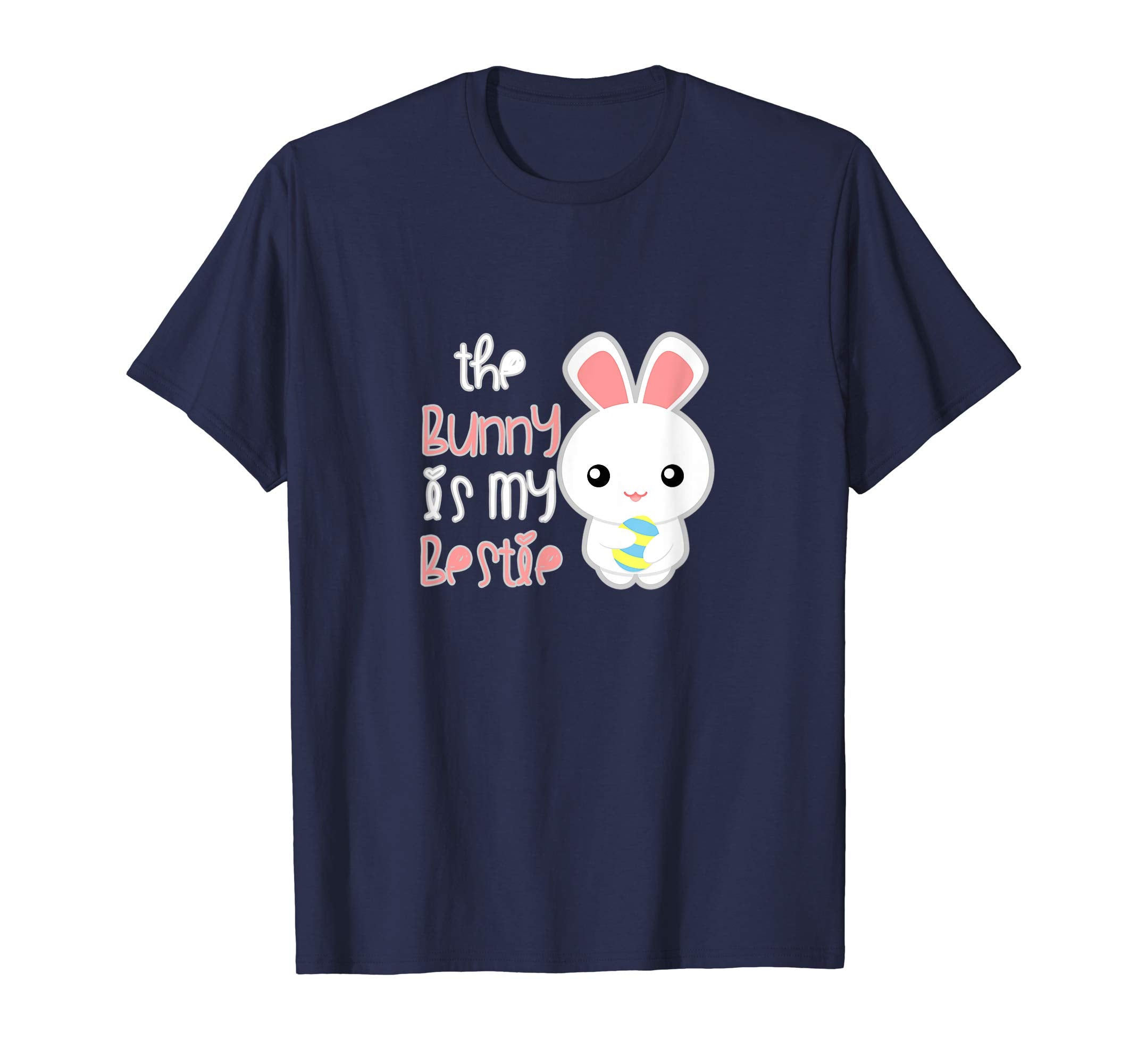 Vintage Style The Bunny Is My Bestie Easter T Shirt