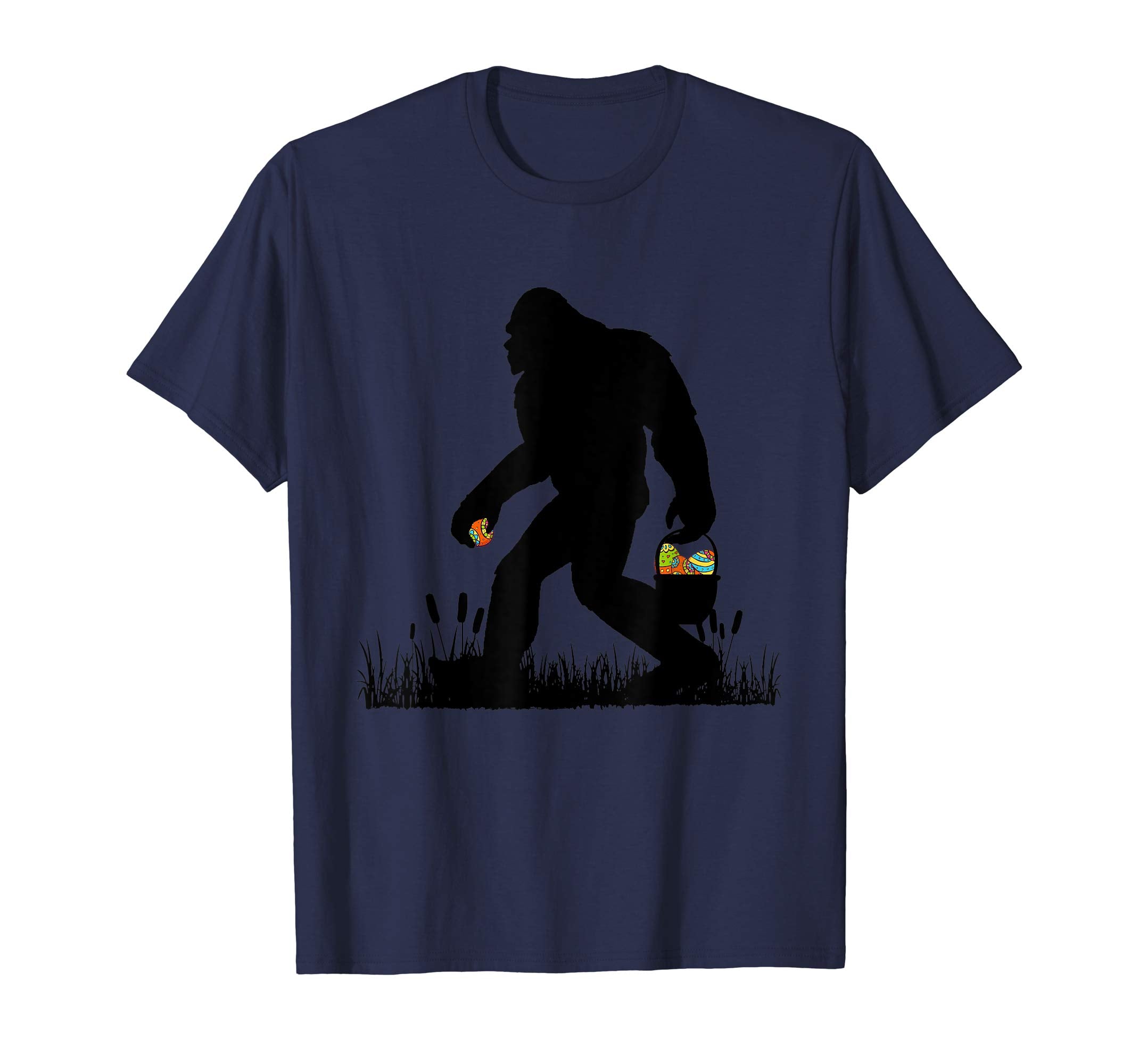 Funny Bigfoot Hunting Easter Eggs Easter Parade Gift T-Shirt
