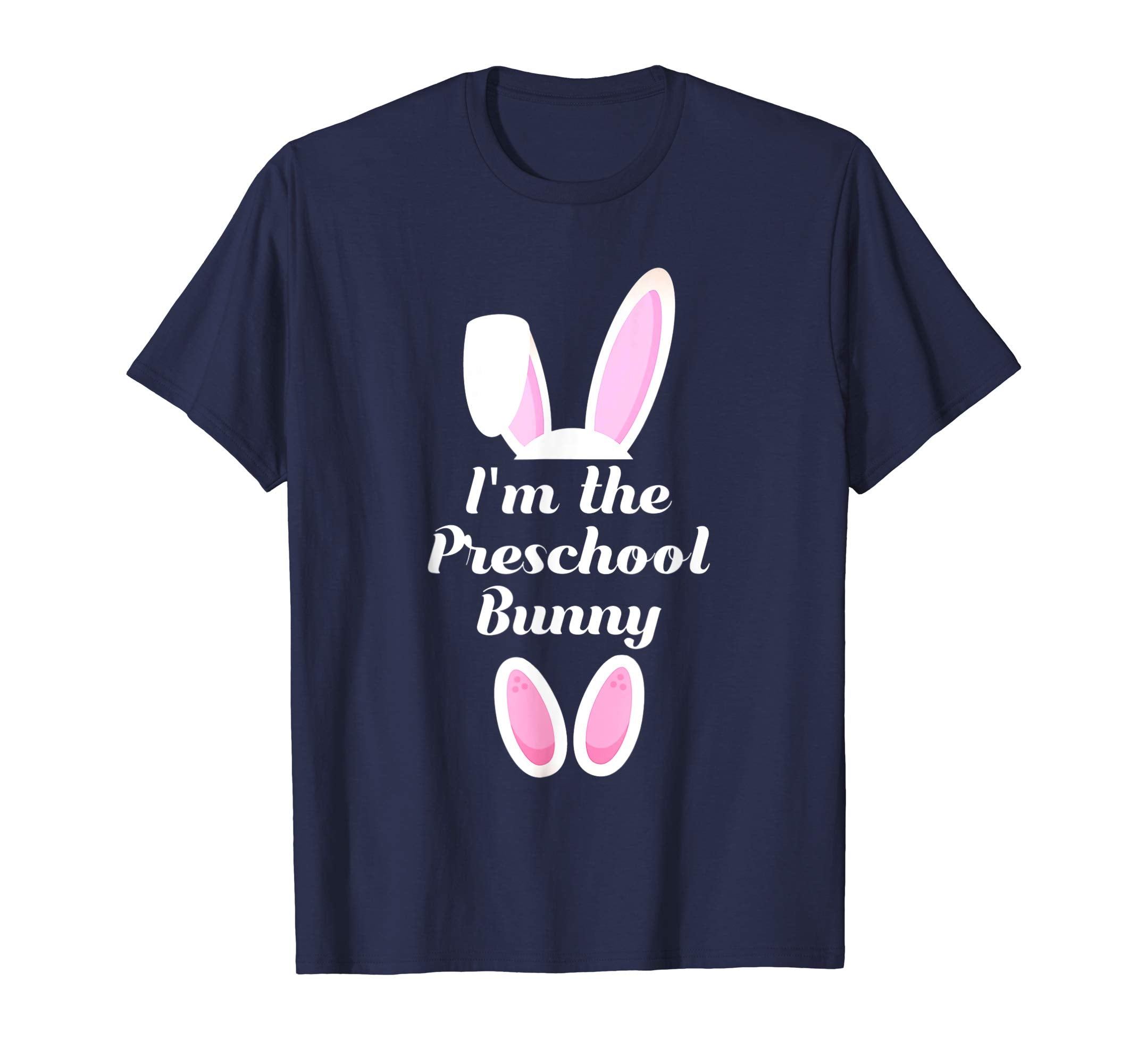 I'm The Preschool Bunny Easter Shirt For Boys Kids Teacher