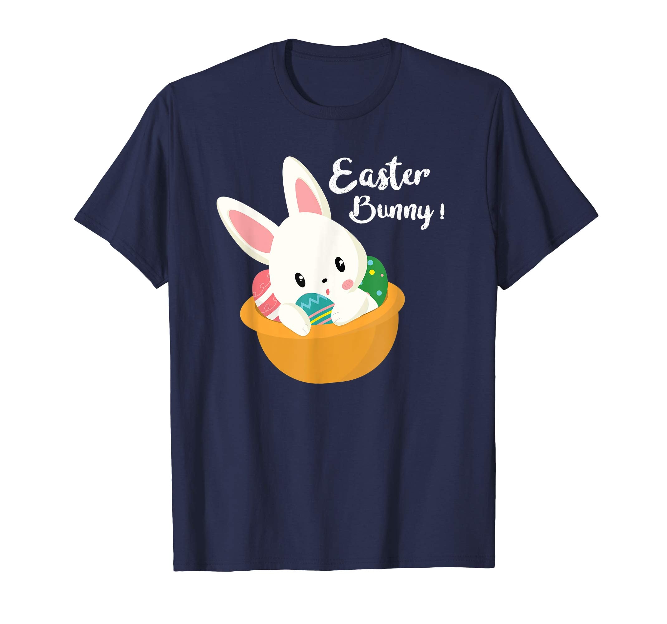 Kids Easter Bunny Holiday T-shirt Boys Girls Child Youth Egg