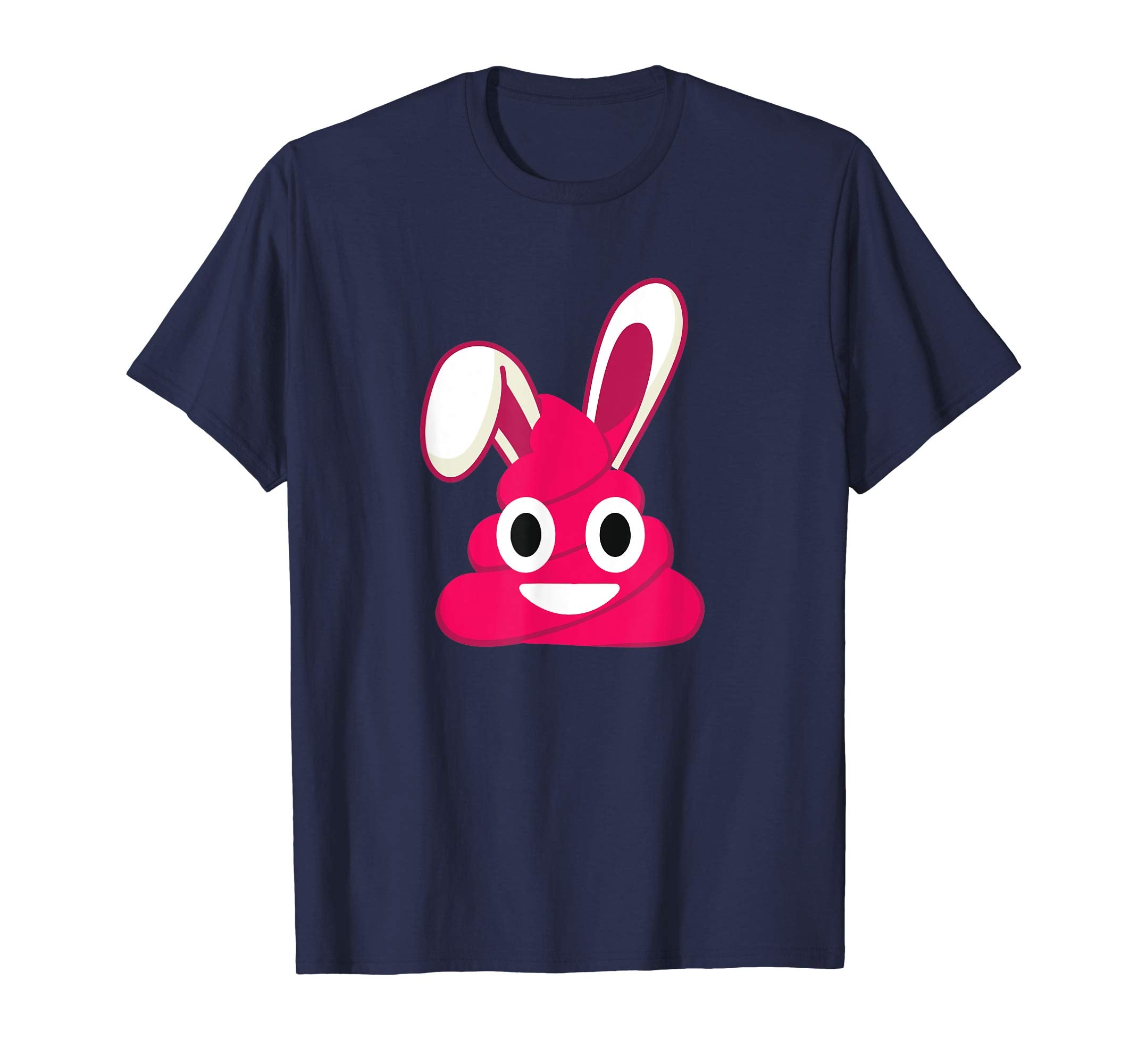 Easter T Shirt Awesome Emoji Easter Bunny Emoticon Poop
