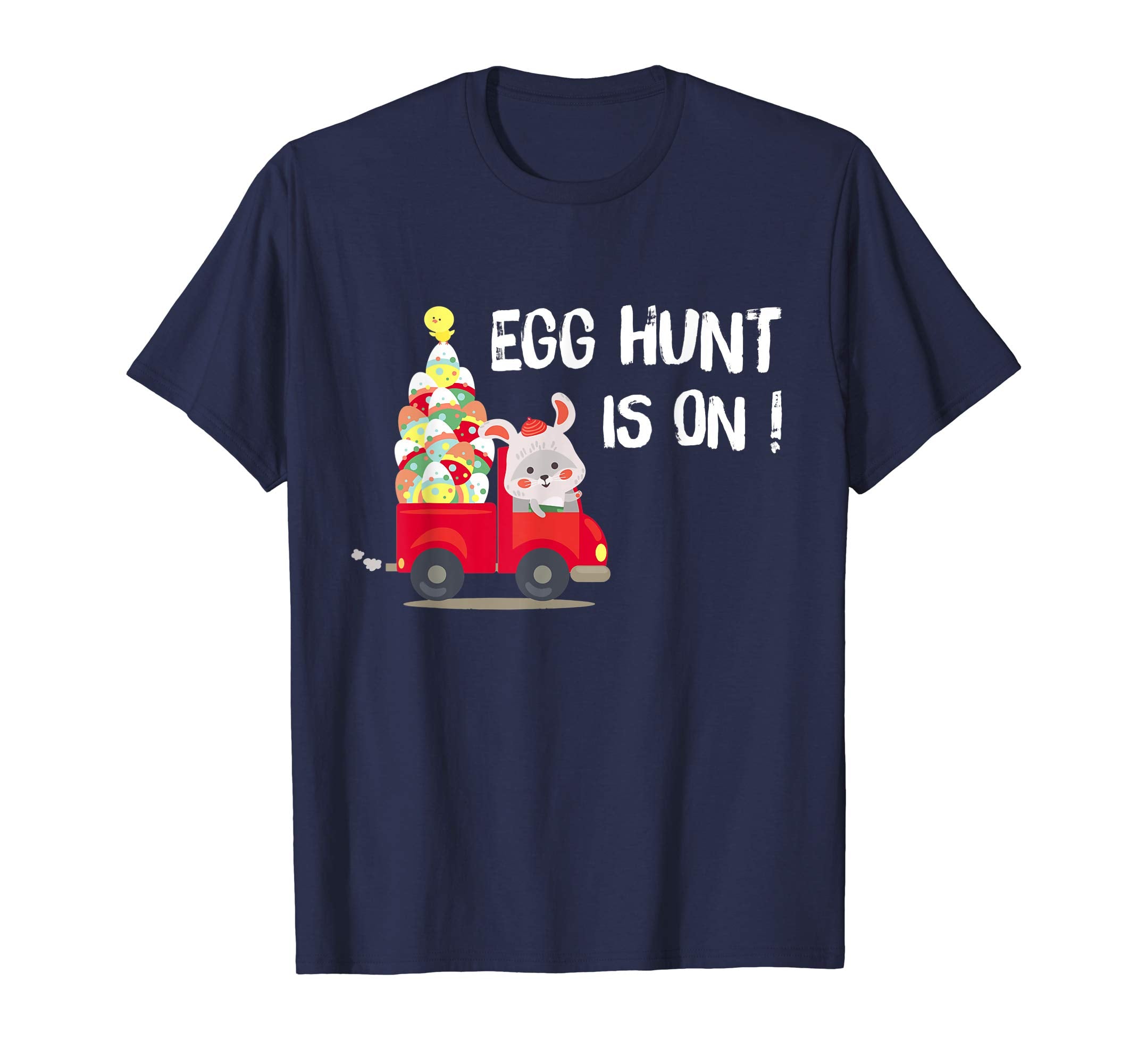 Funny Egg Hunt Is On Funny Bunny Egg Hunting Easter T-Shirt
