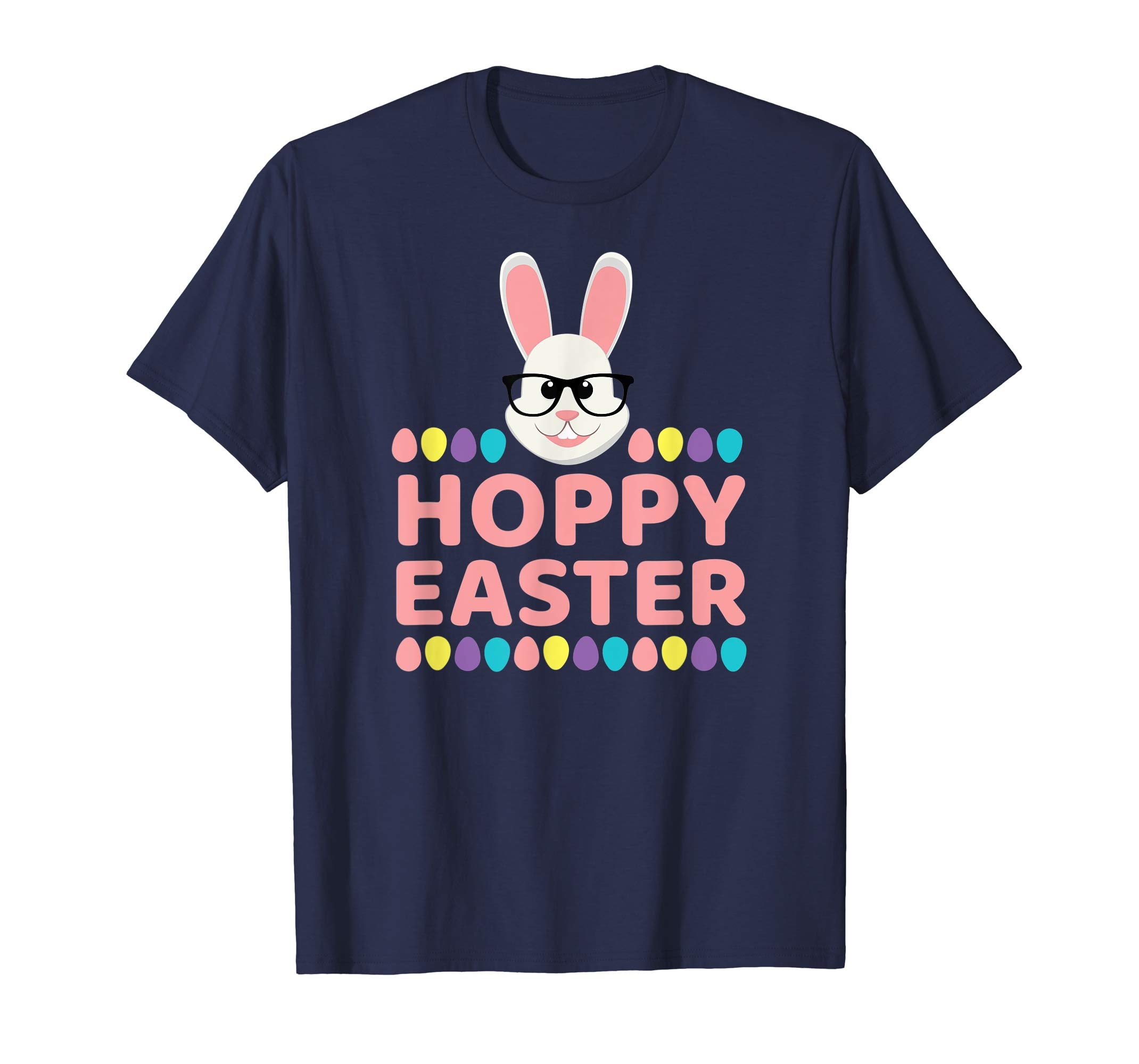 Hoppy Easter Bunny Shirt For Boys Girls Women Men Funny Tee