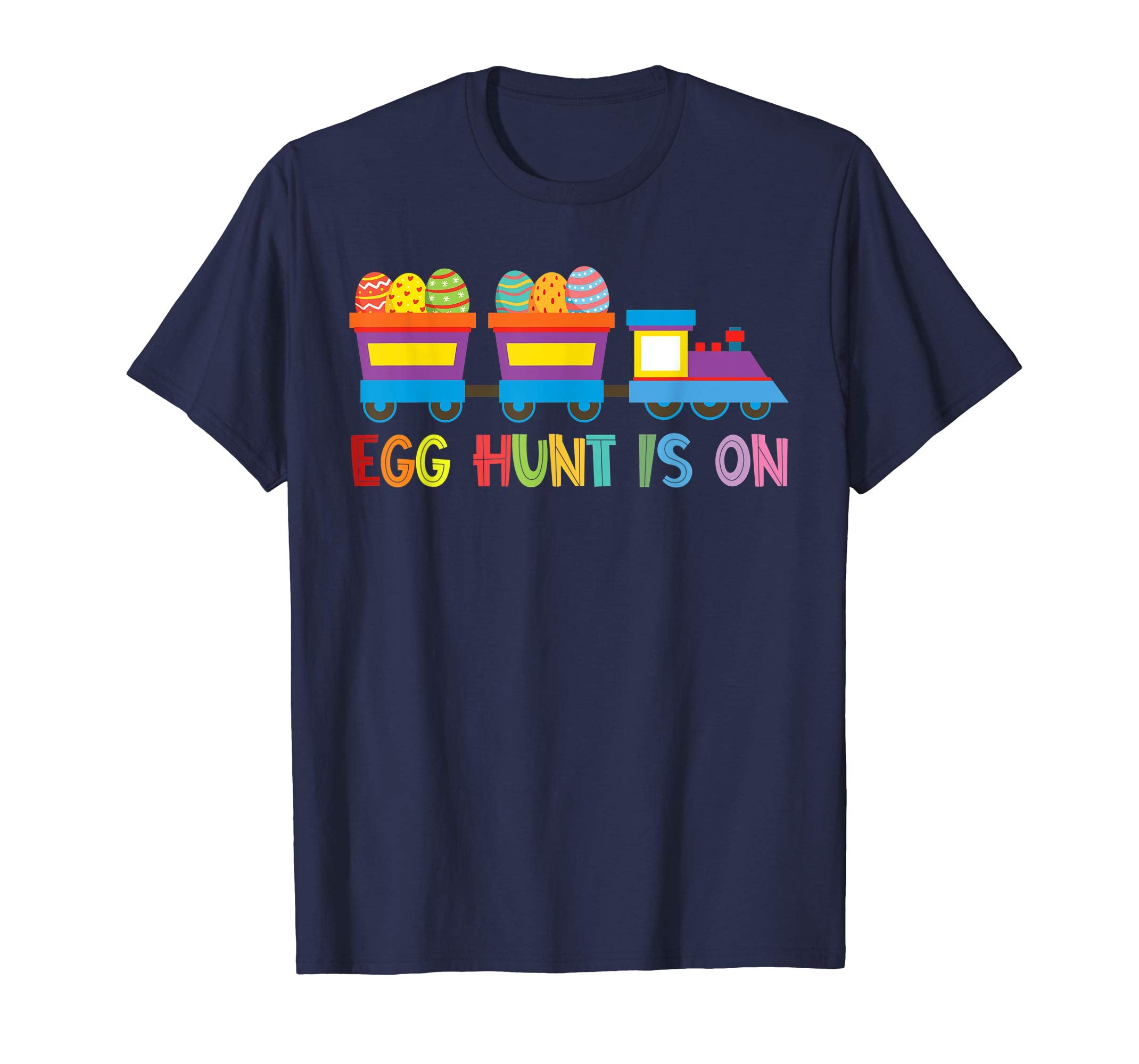 Happy Easter Train Egg Hunt Is On Kids Boys Girls Shirt Gift