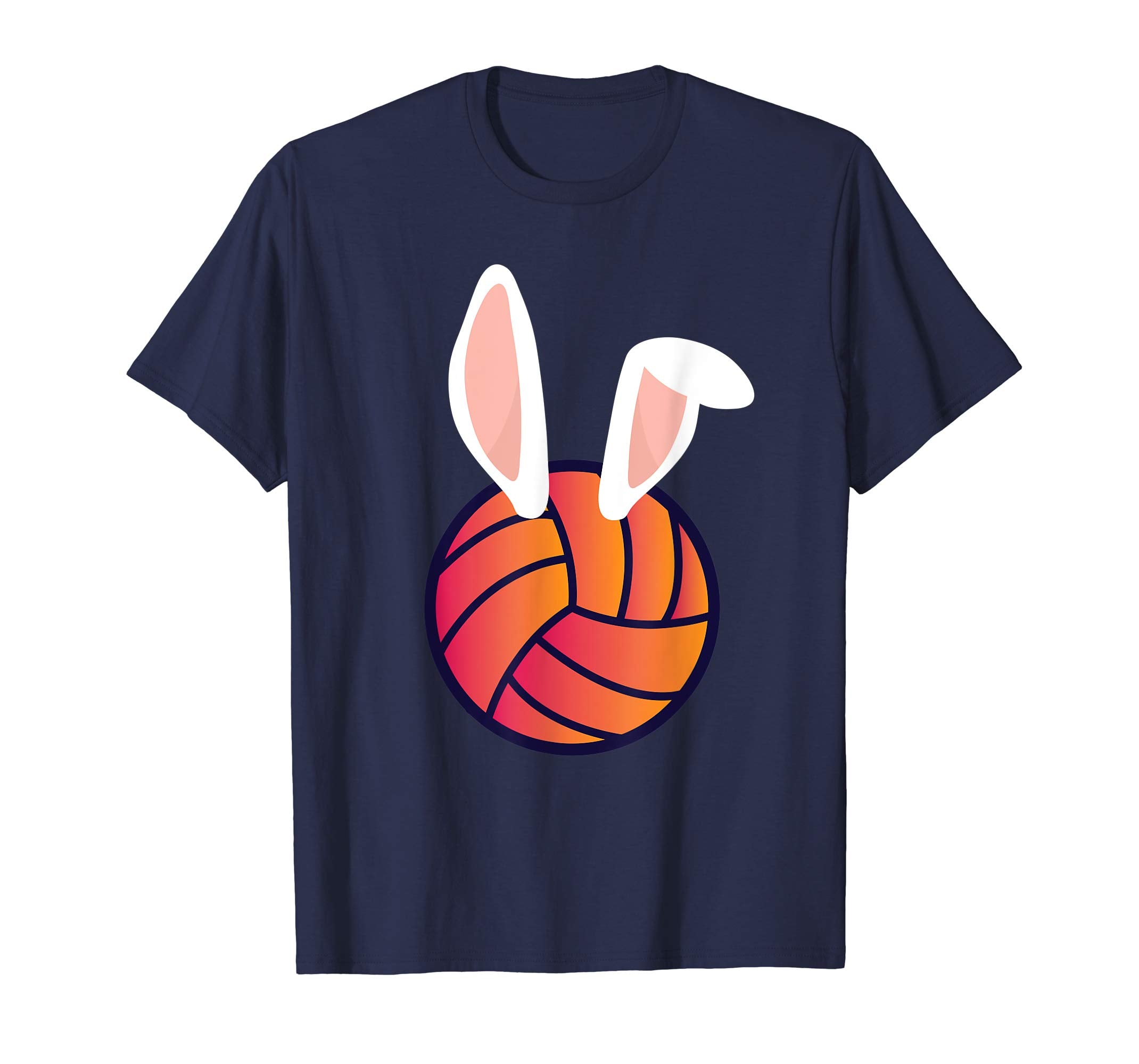 Volleyball Easter Rabbit Bunny Men Women Kids T-Shirt