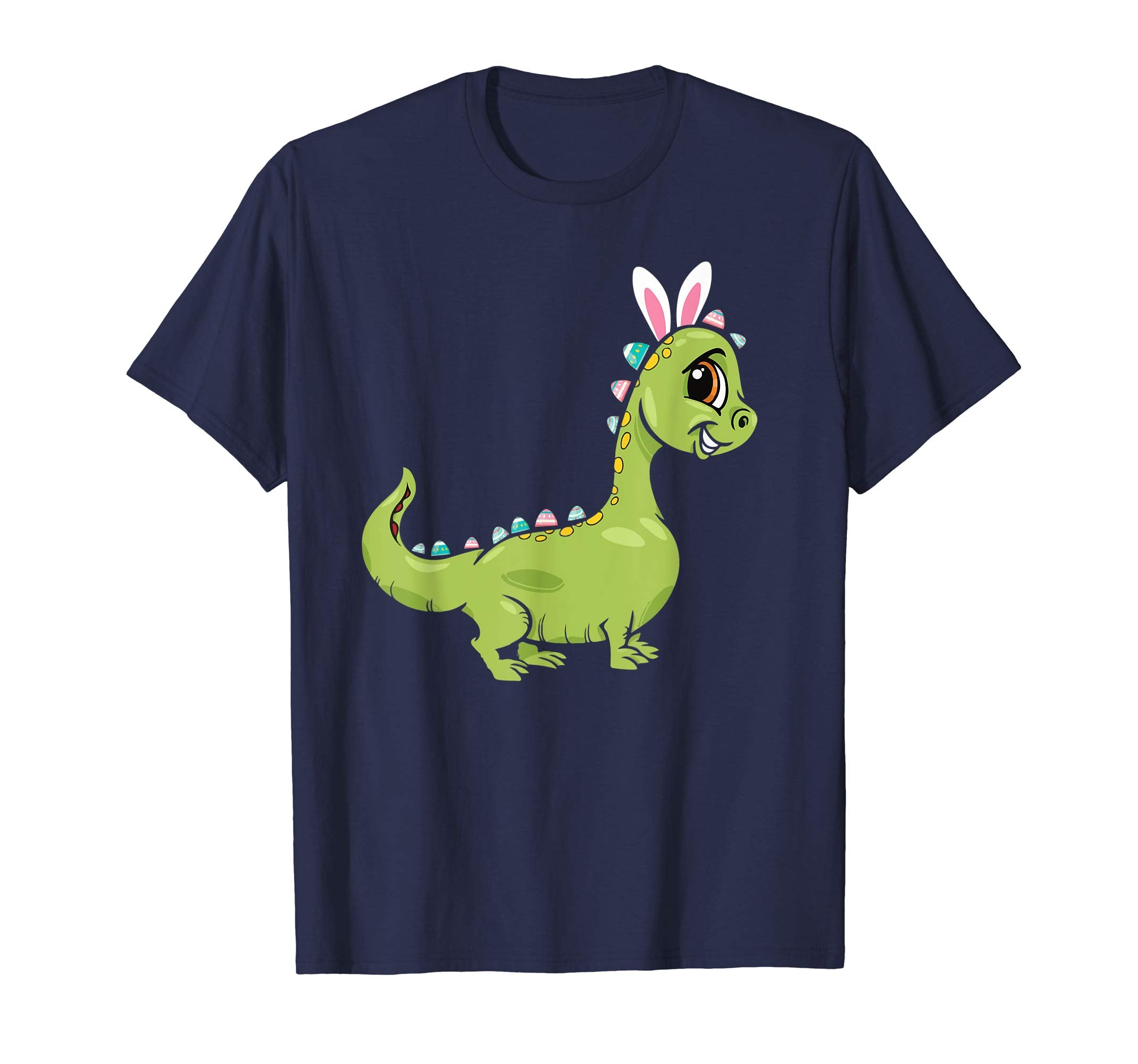 Dinosaur Easter Bunny T-Shirt Funny Easter Shirt for Kids