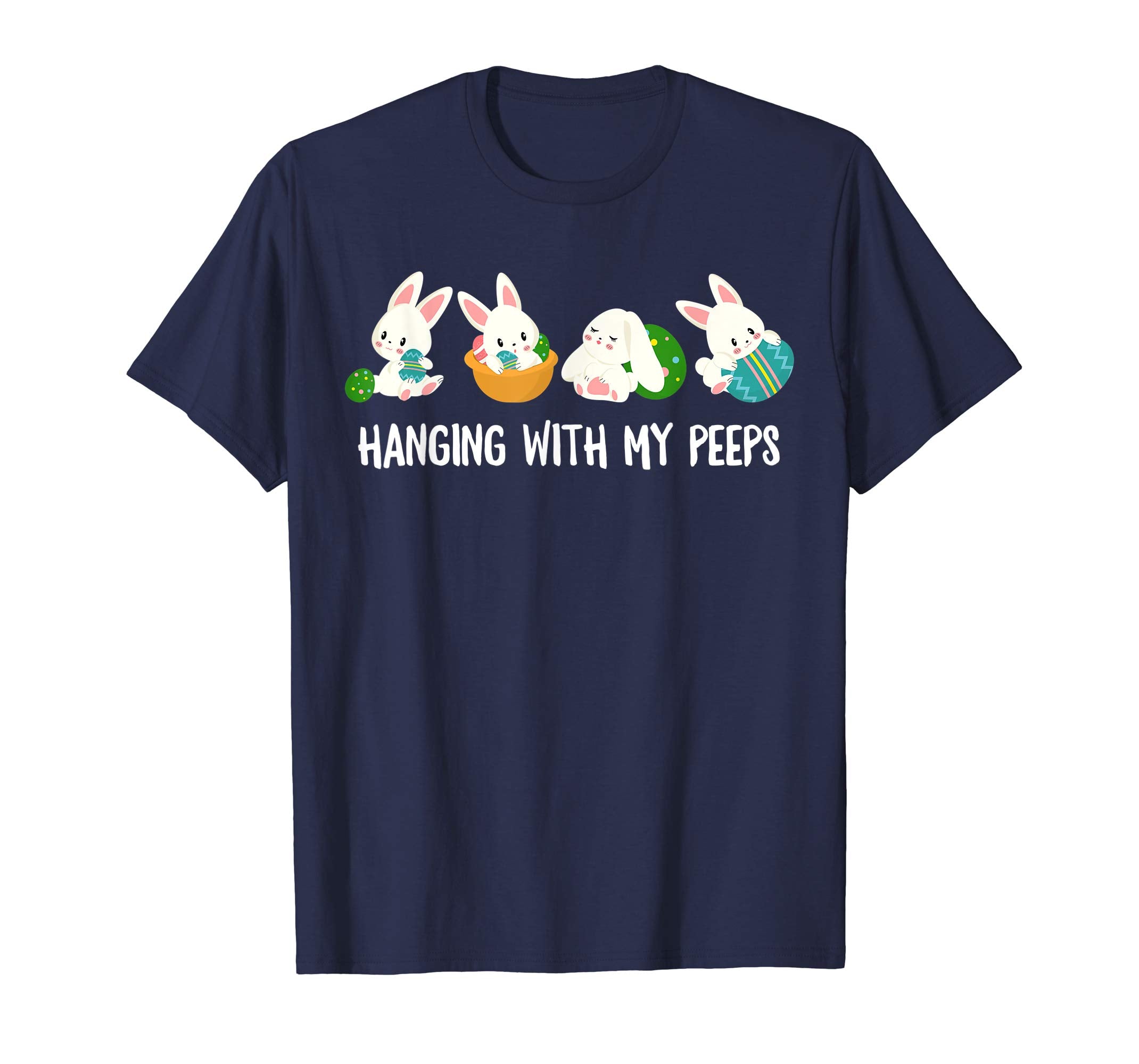 Kids Easter Shirt Hanging Peeps Girls Ladies Women Gift