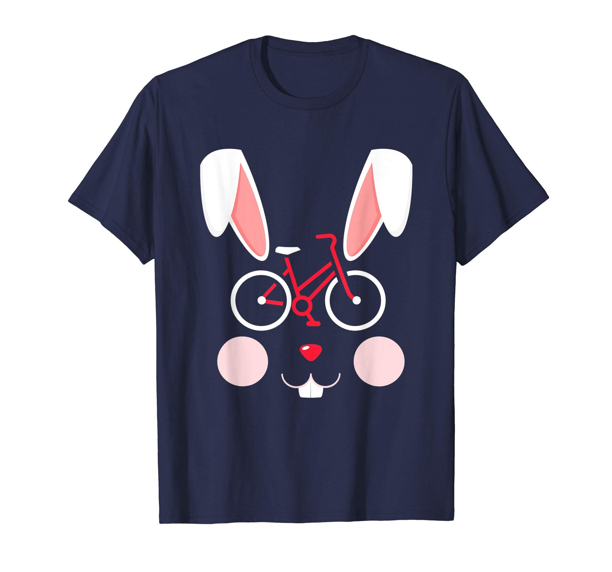 Cycling Bunny Easter Bicycle Costume Funny Cyclist TShirt