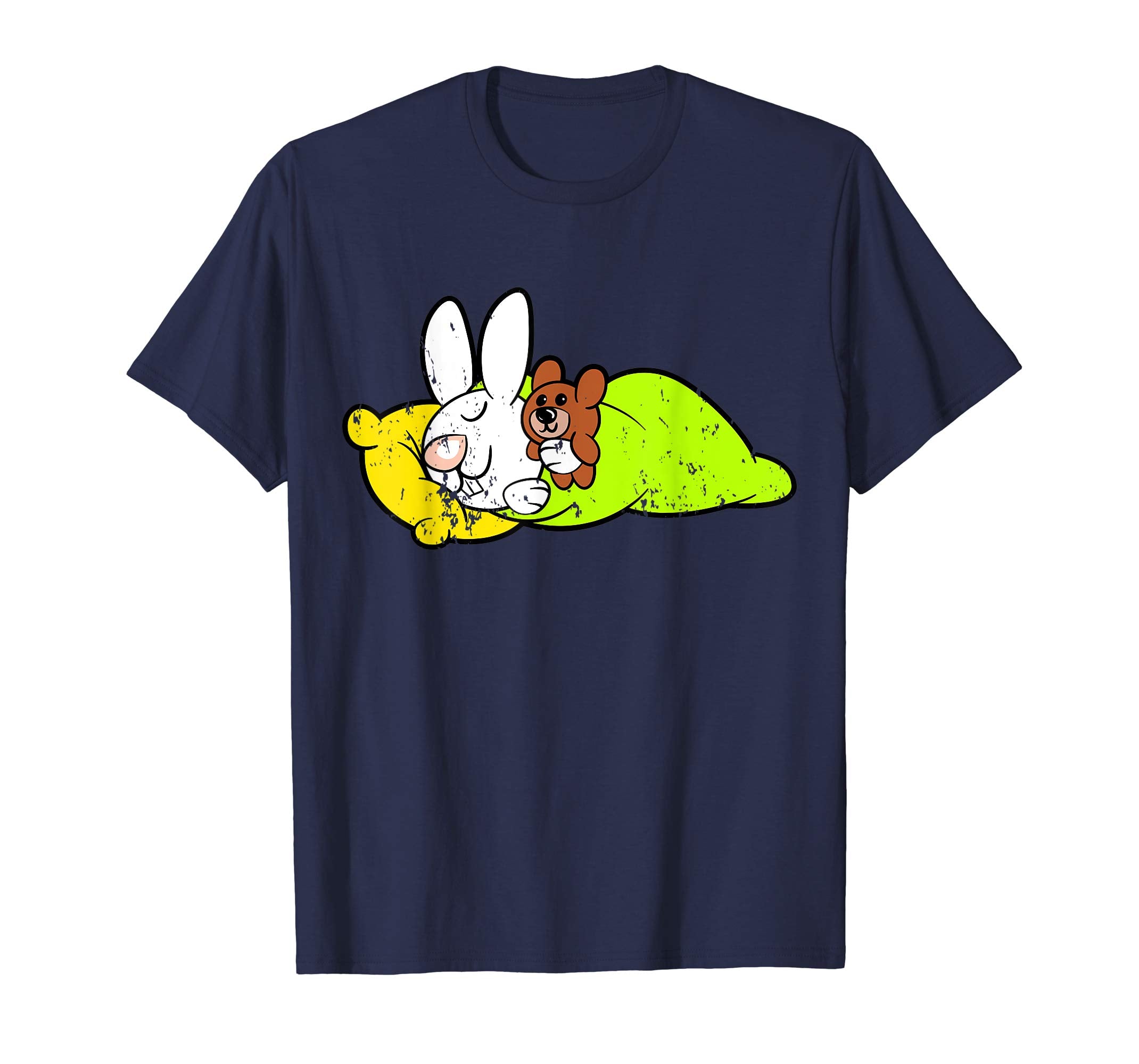 Retro Vintage Grunge Funny Cute Easter Bunny Egg Fun T-Shirt