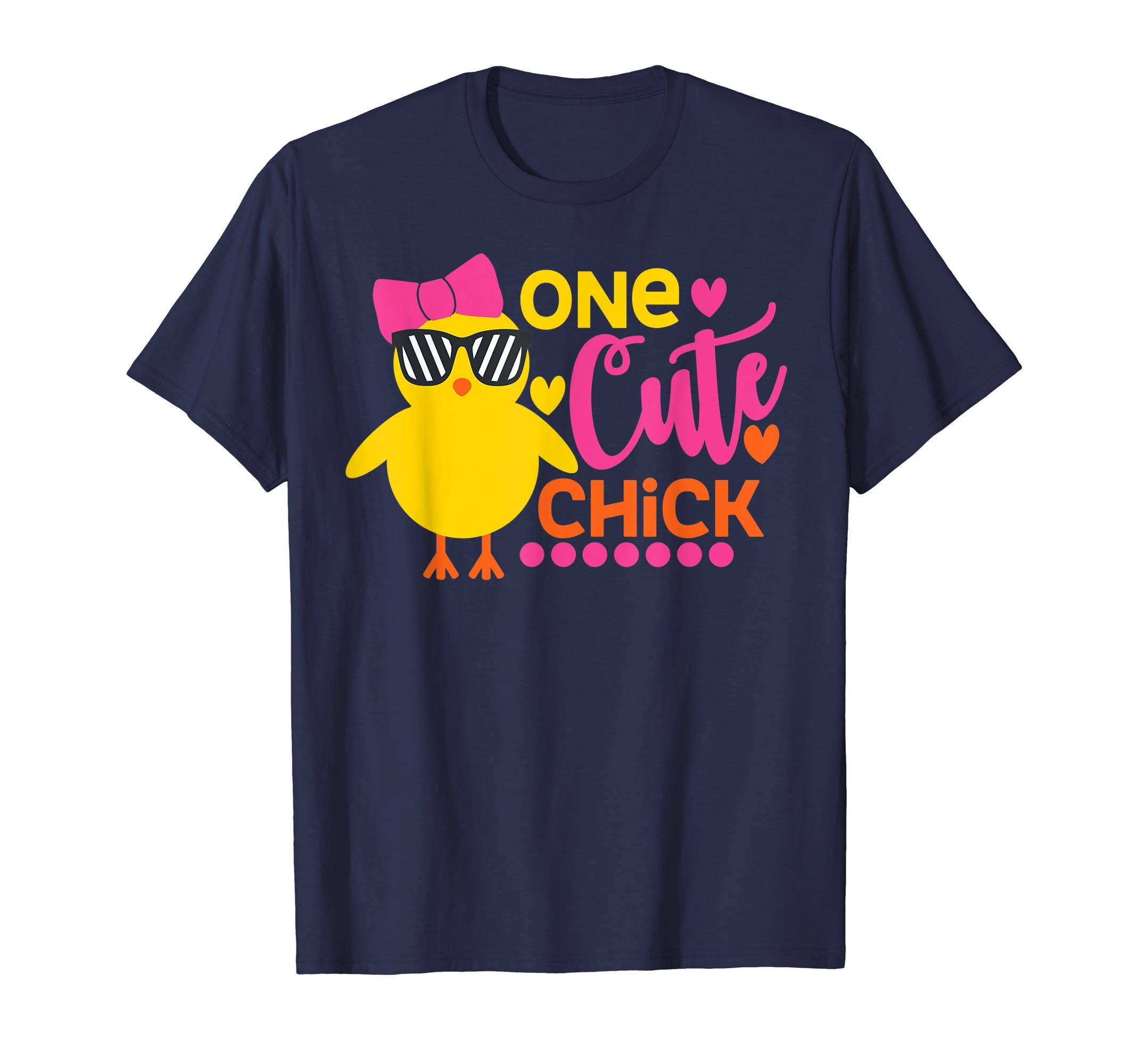 One Cute Chick Egg Hunt Funny Chicken Easter 2019 T-Shirt
