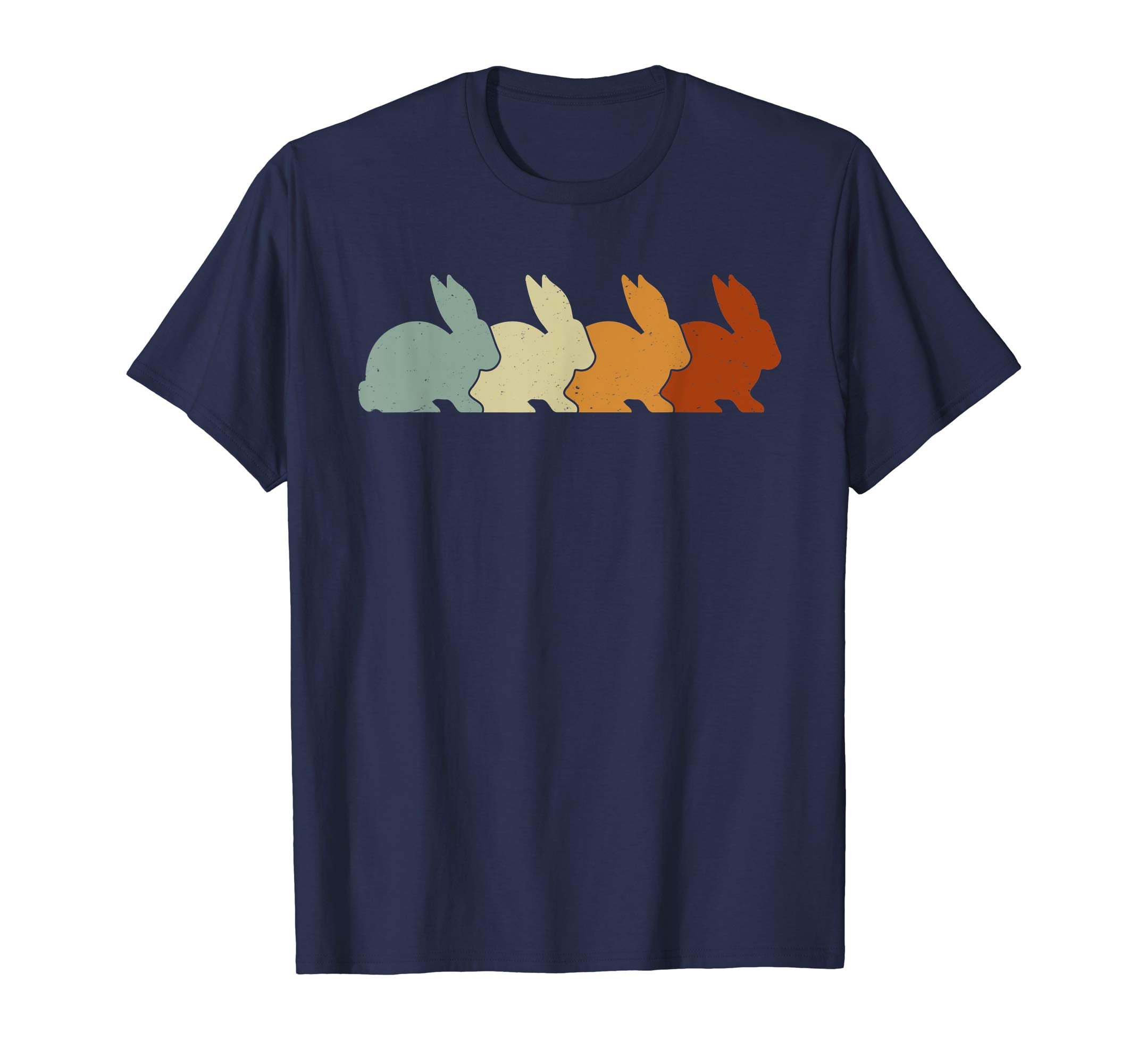 Vintage Bunny Rabbit Shirts Happy Easter Gifts Adults Kids