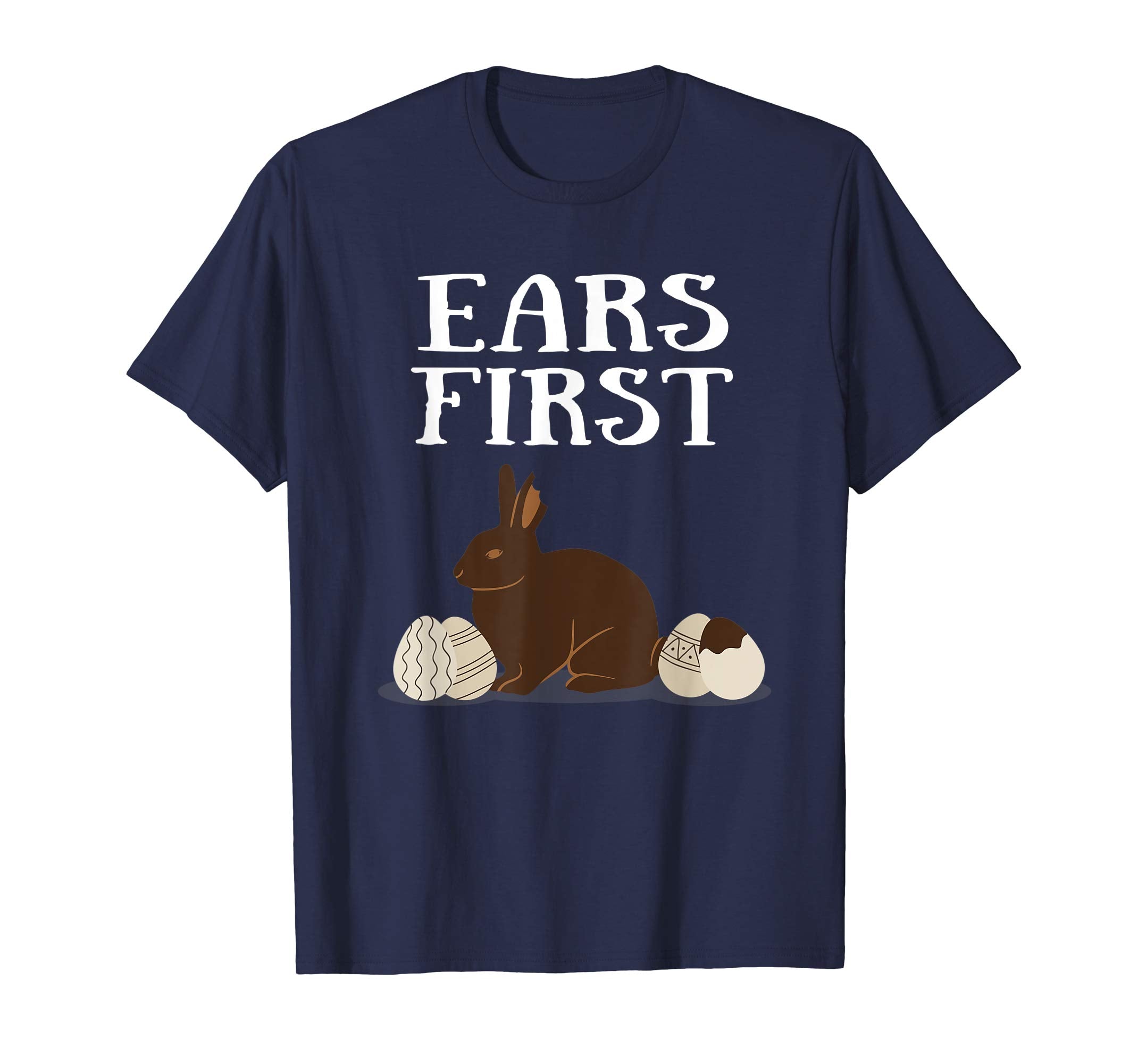 Chocolate Easter Bunny without Ears Basket Stuffer T-Shirt