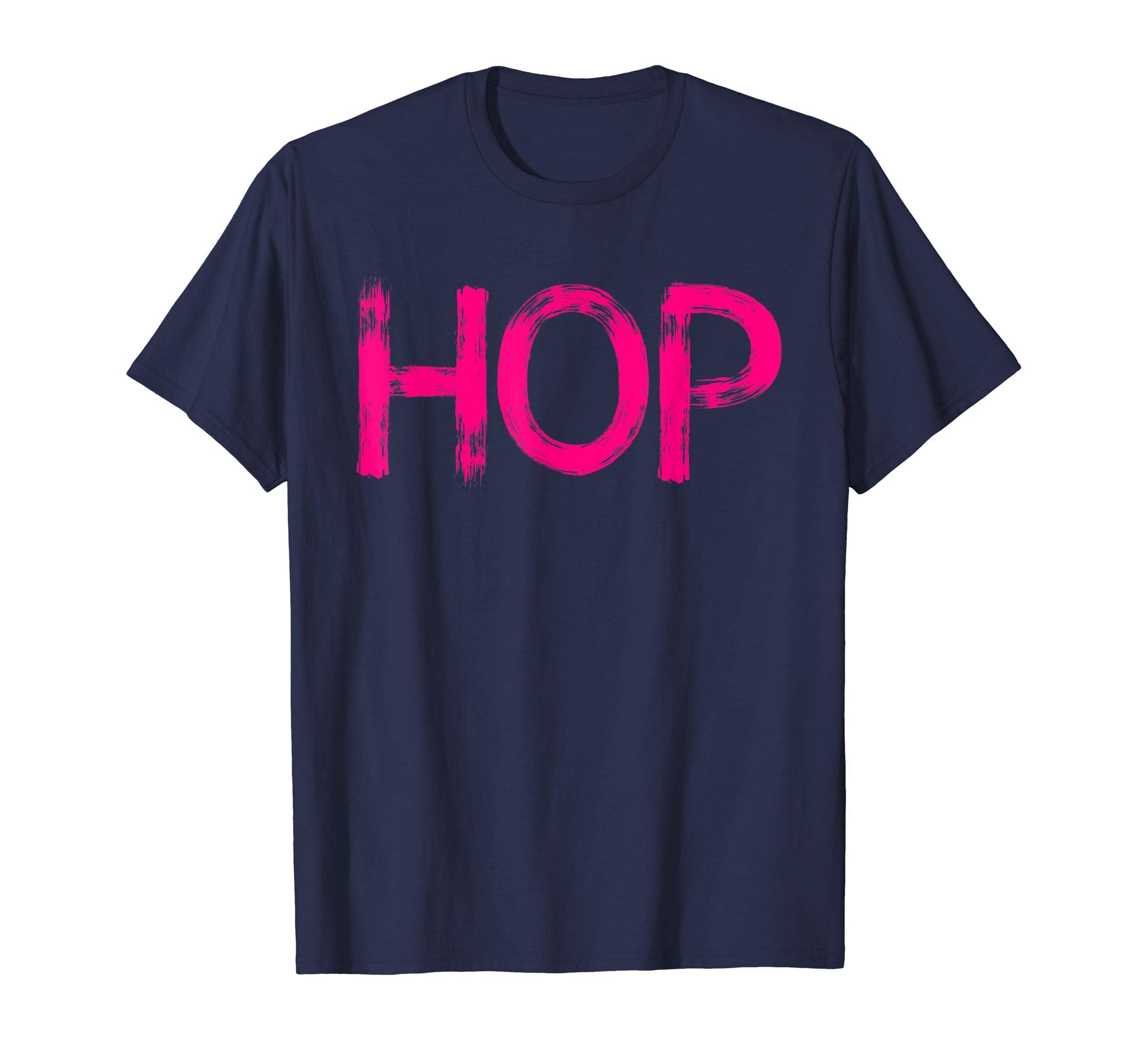Hop T-shirt Easter Bunny Day Funny Pink Art Meme Tshirt