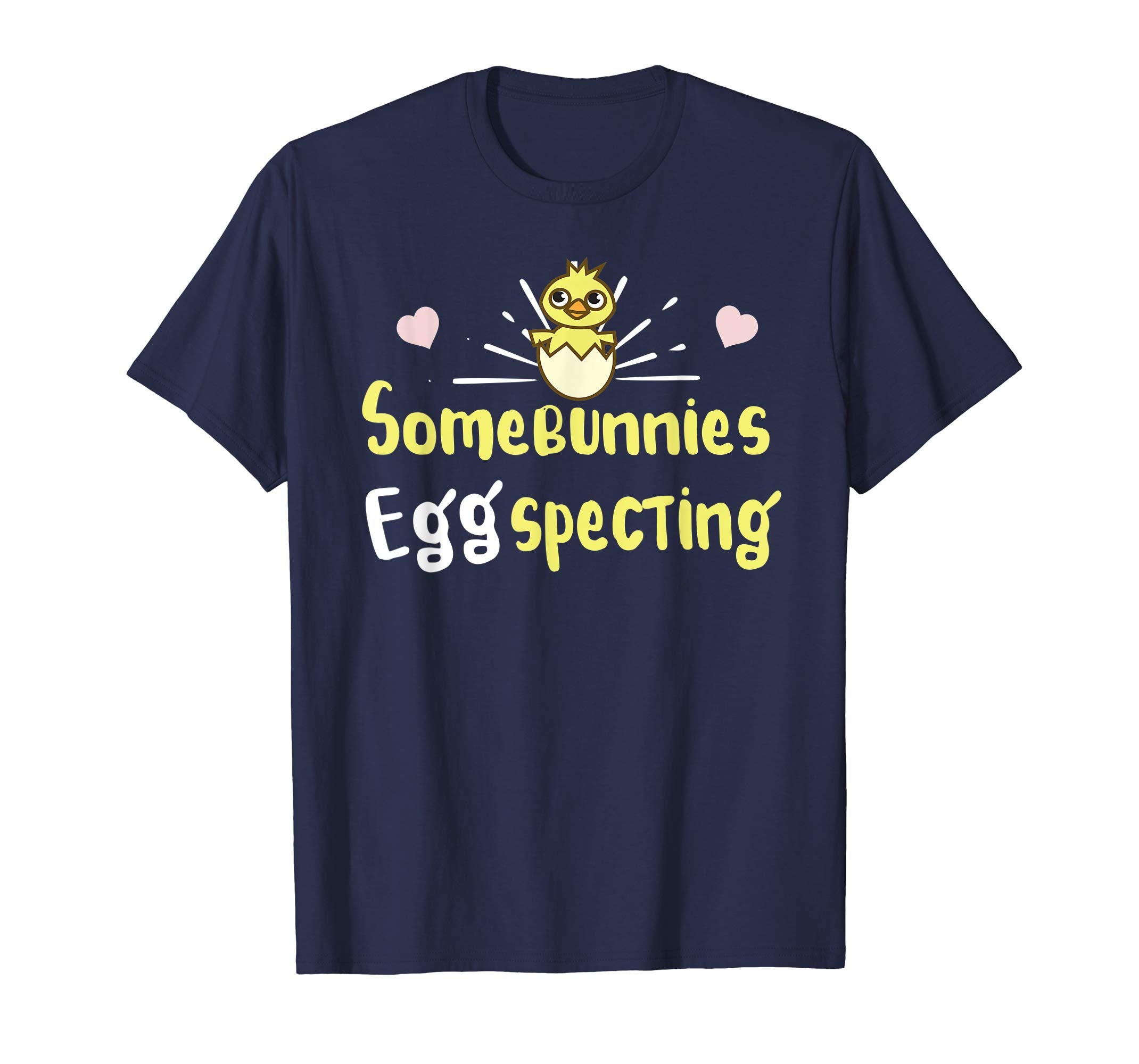Somebunnies Eggspecting Easter Bunn Pregnancy reveal T-Shirt