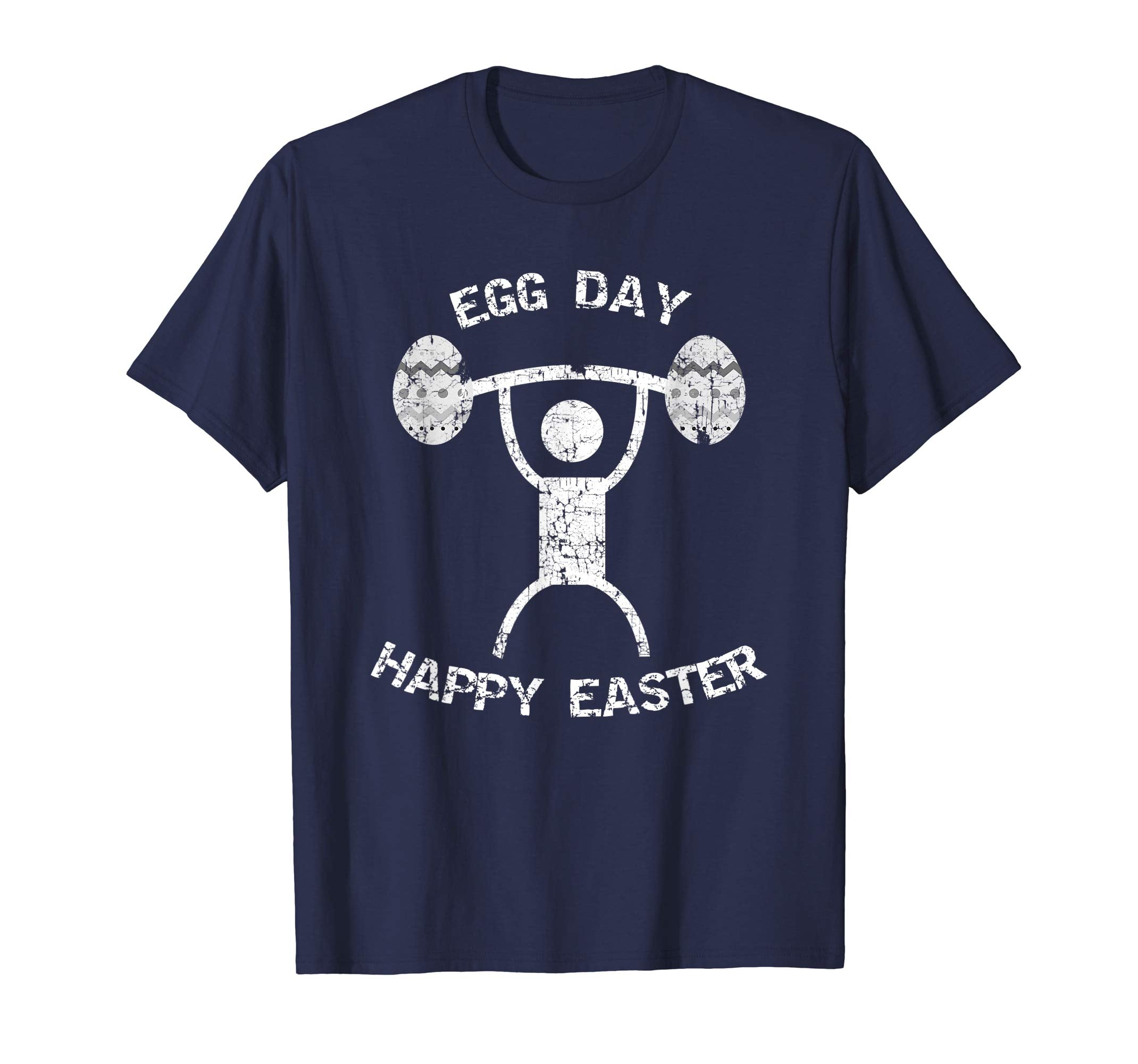 Egg Day Happy Easter Weight Lifting Bodybuilder T-Shirt