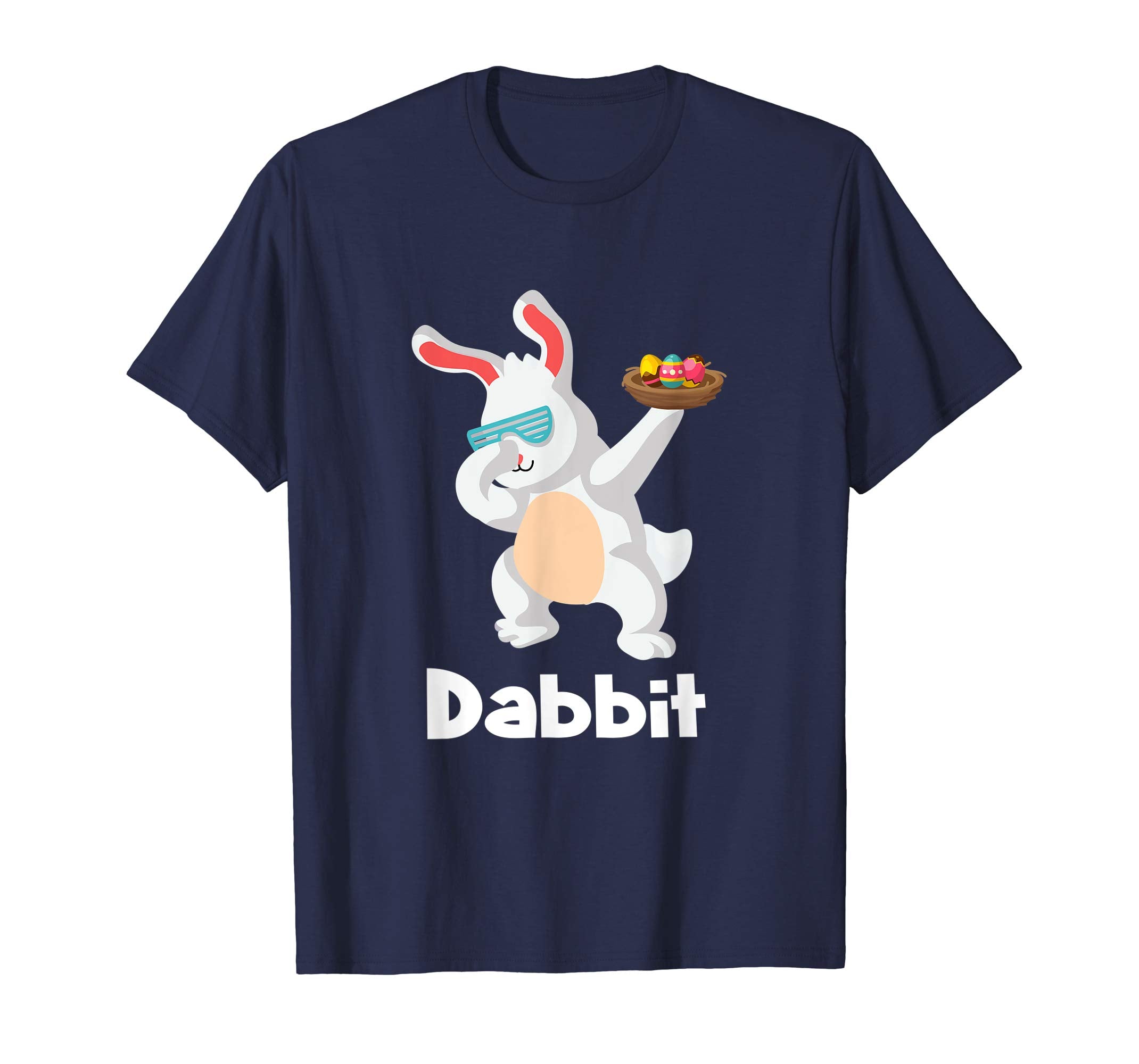 Easter Dabbit T-Shirts For Kids Dabbing Easter Bunny Shirt