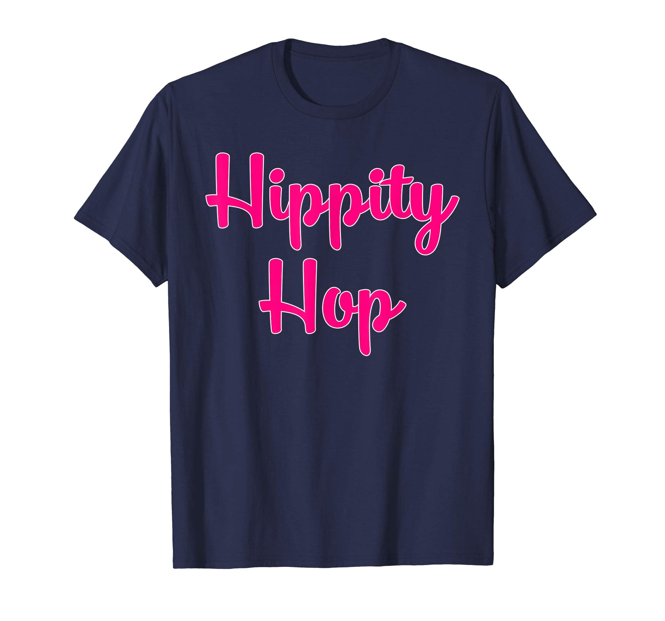Hippity Hop Shirt Easter Meme Funny Gift Pink Graphic Tee