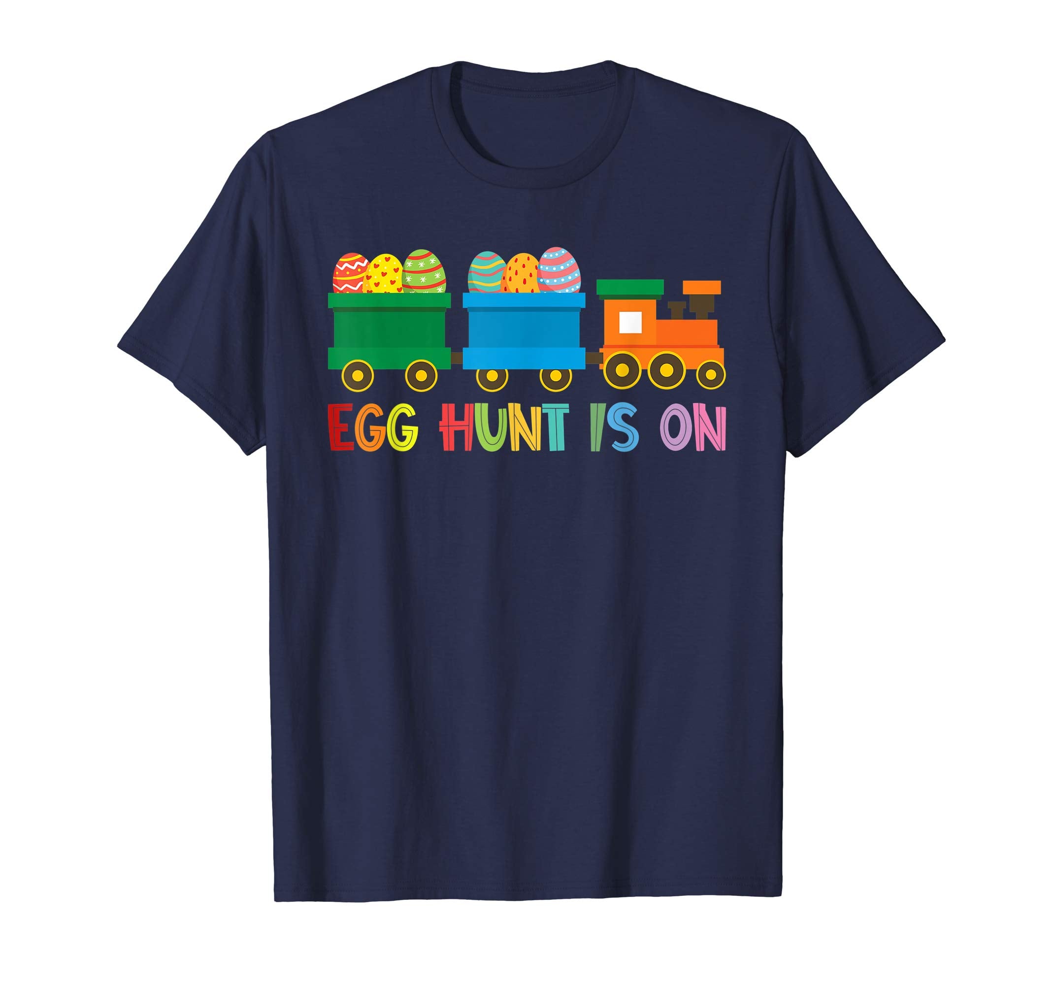 Happy Easter Train Egg Hunt Is On Kids Boys Girls Shirt Gift