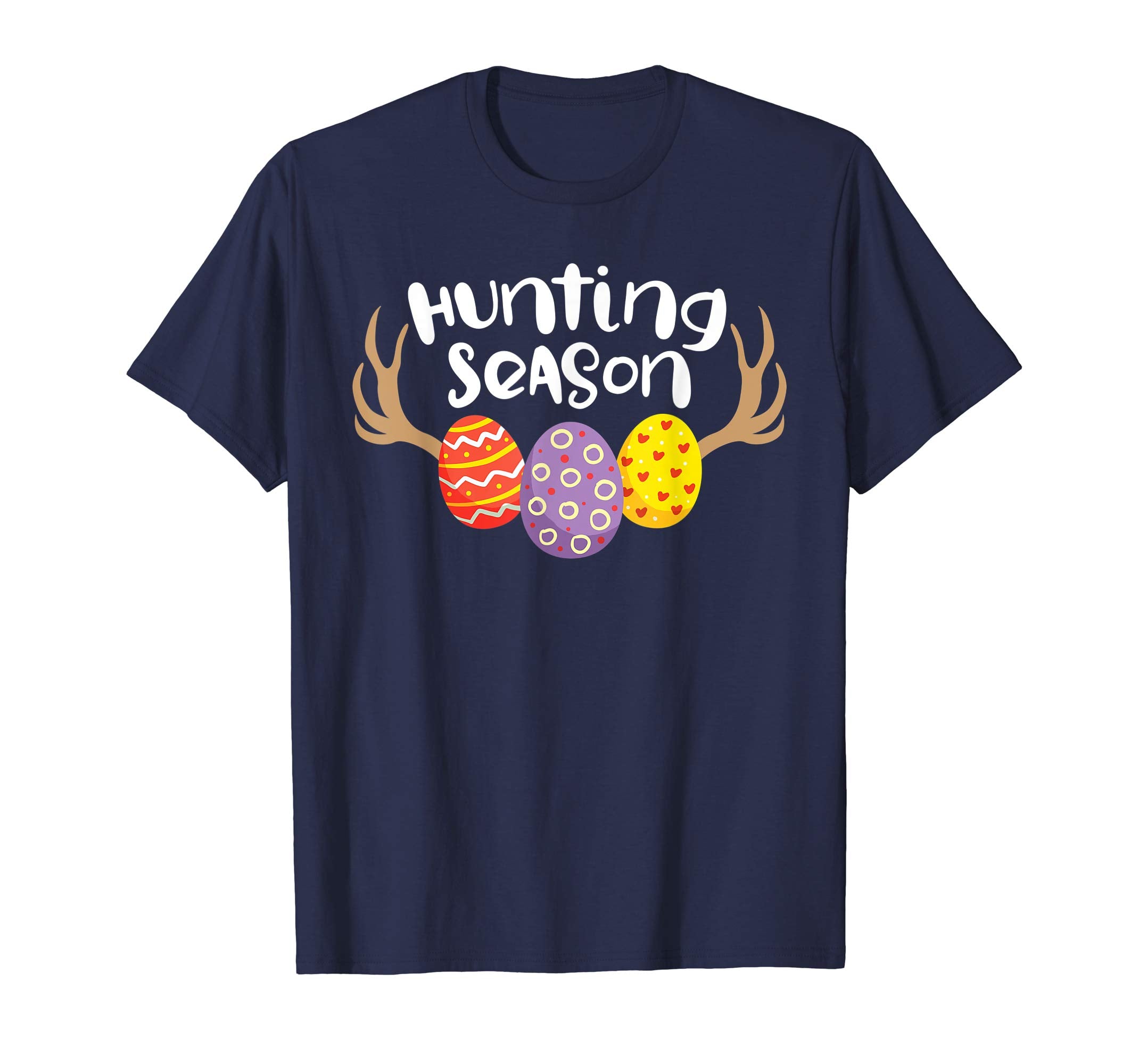 Hunting Season Egg Hunt Happy Easter Kids Boys Girls T Shirt