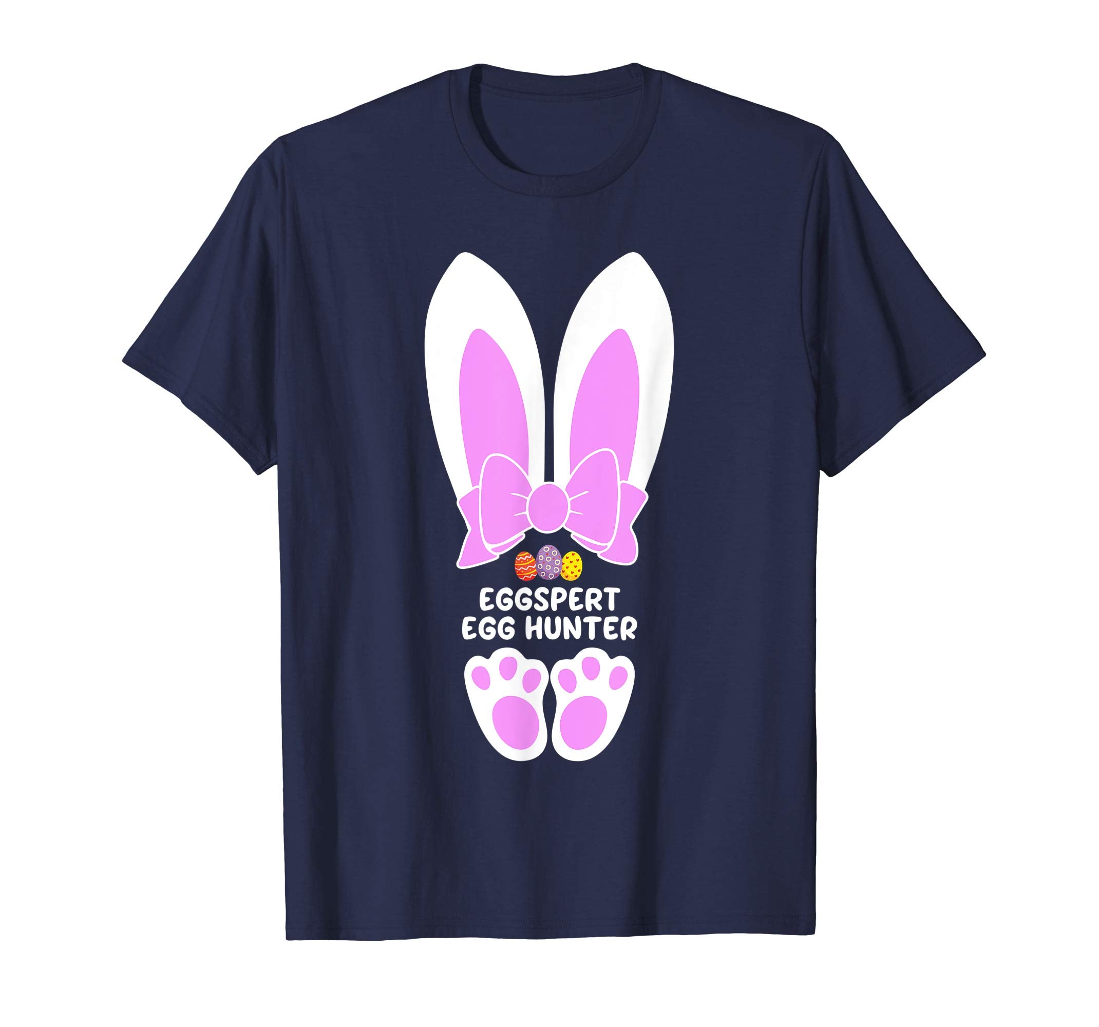 Eggspert Egg Hunter Happy Easter Kids Boys Girls T Shirt