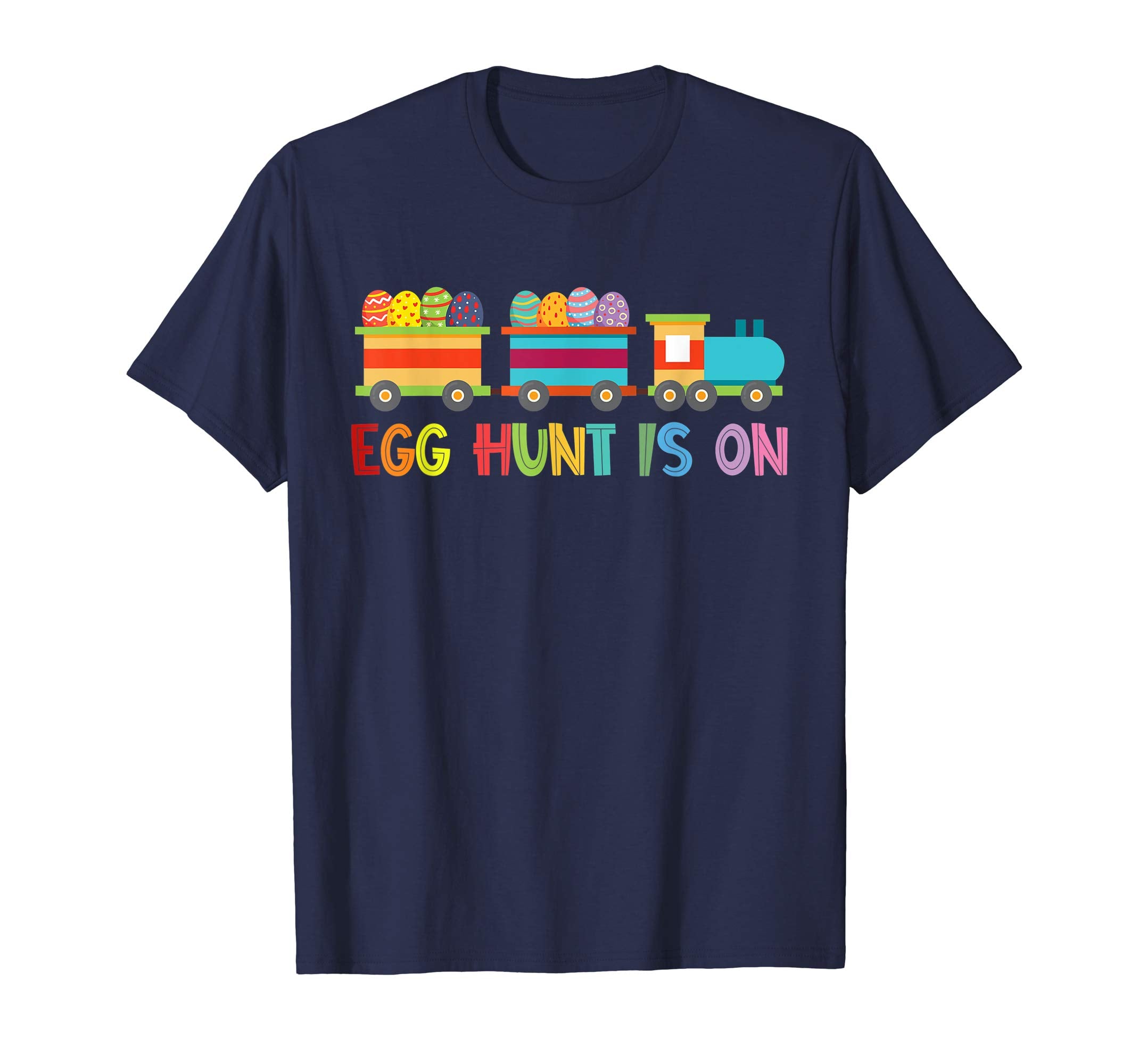Happy Easter Train Egg Hunt Is On Kids Boys Girls Shirt Gift