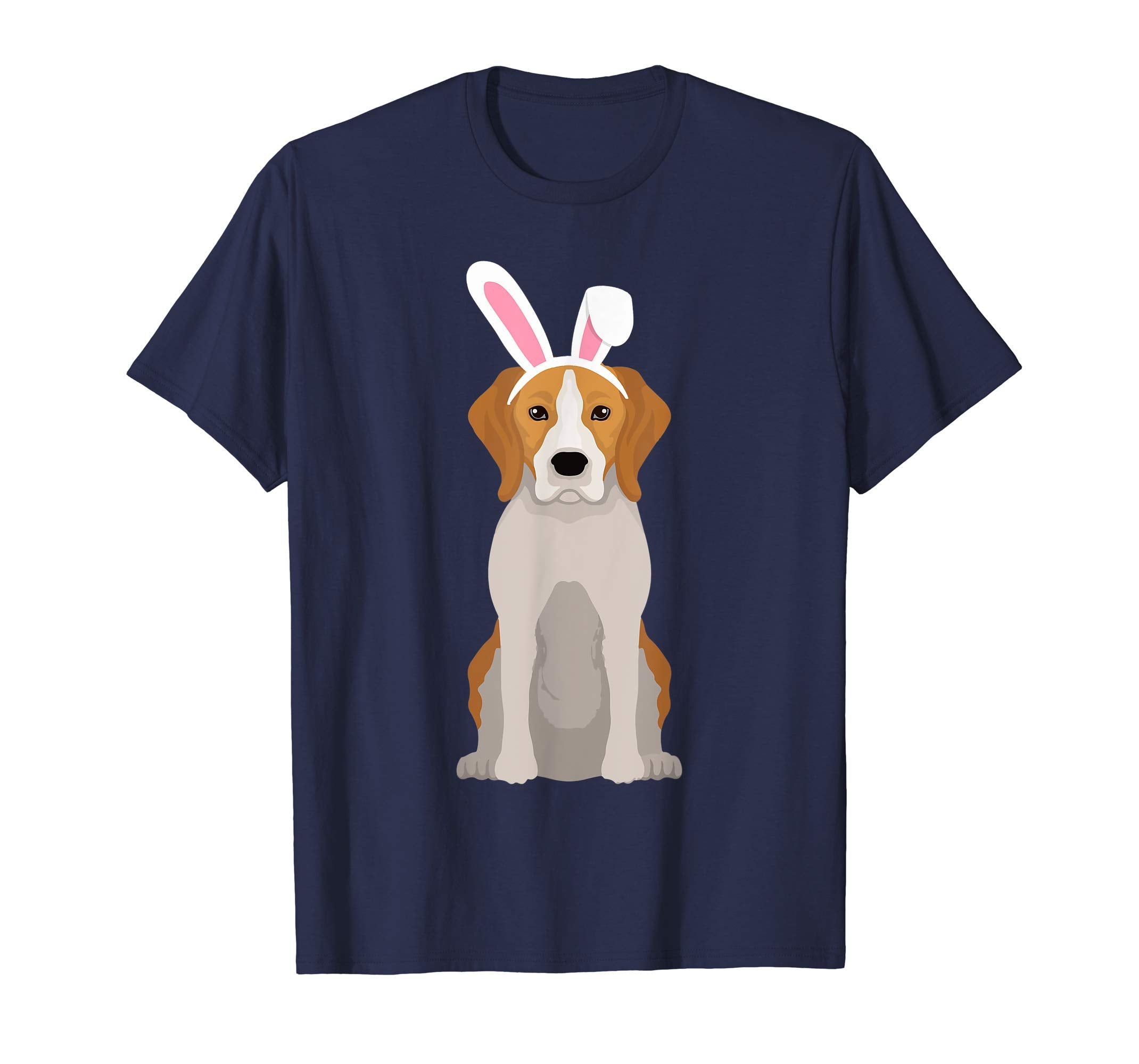 Beagle Dog With Bunny Rabbit Hat Easter Happy Day Shirt